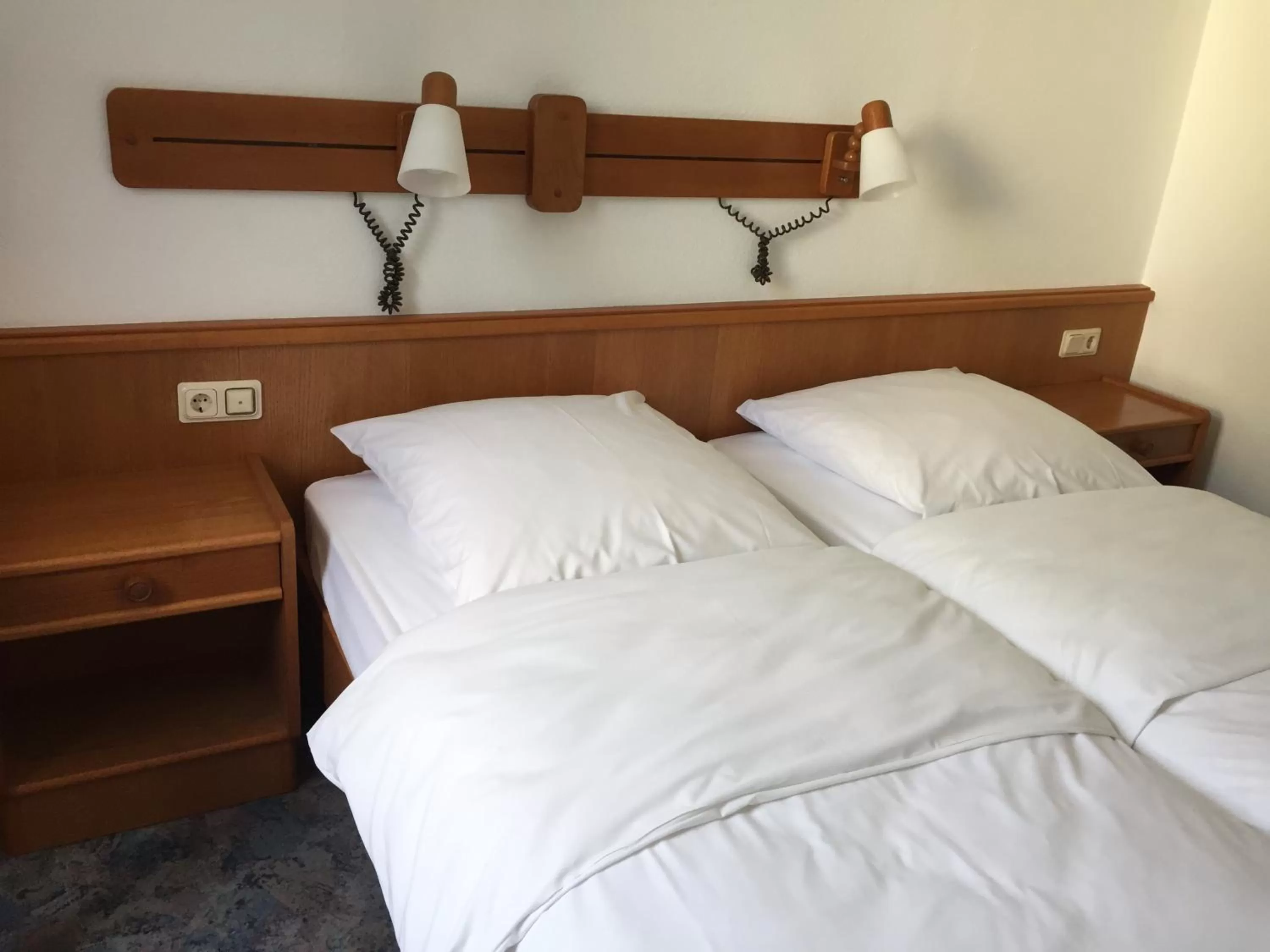 Bed in Hotel Stadt Mainz