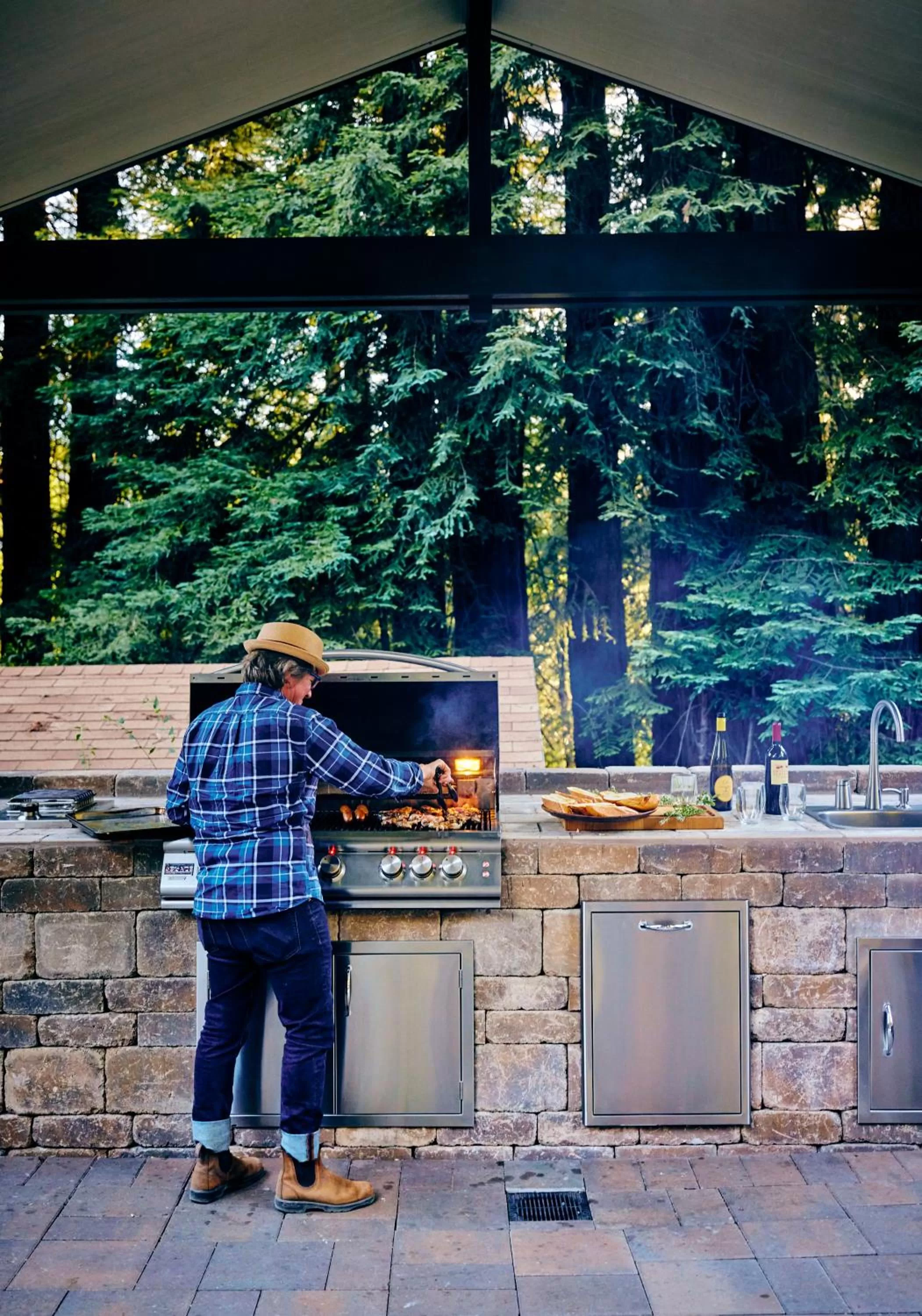 BBQ facilities in Highlands Resort - Adults Only