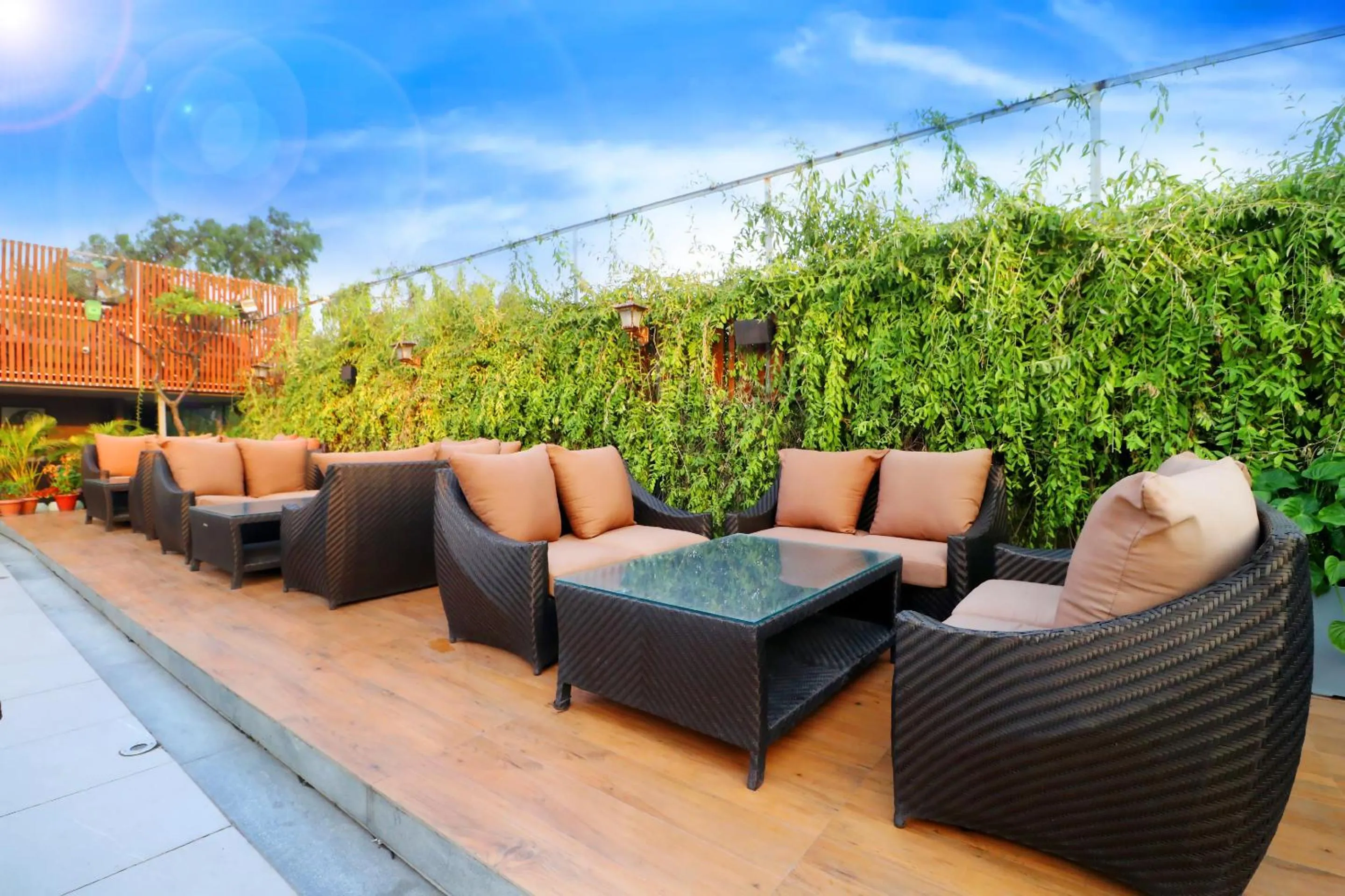 Balcony/Terrace in Hotel City Heart Premium