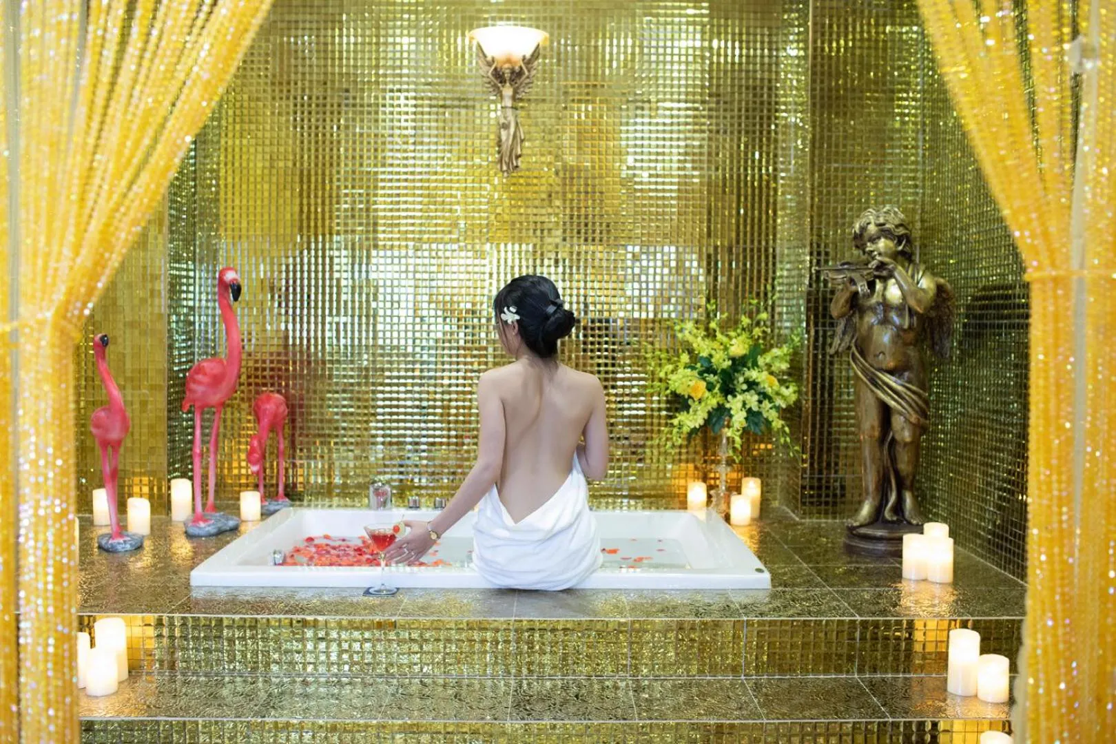 Sauna in Ladalat Hotel