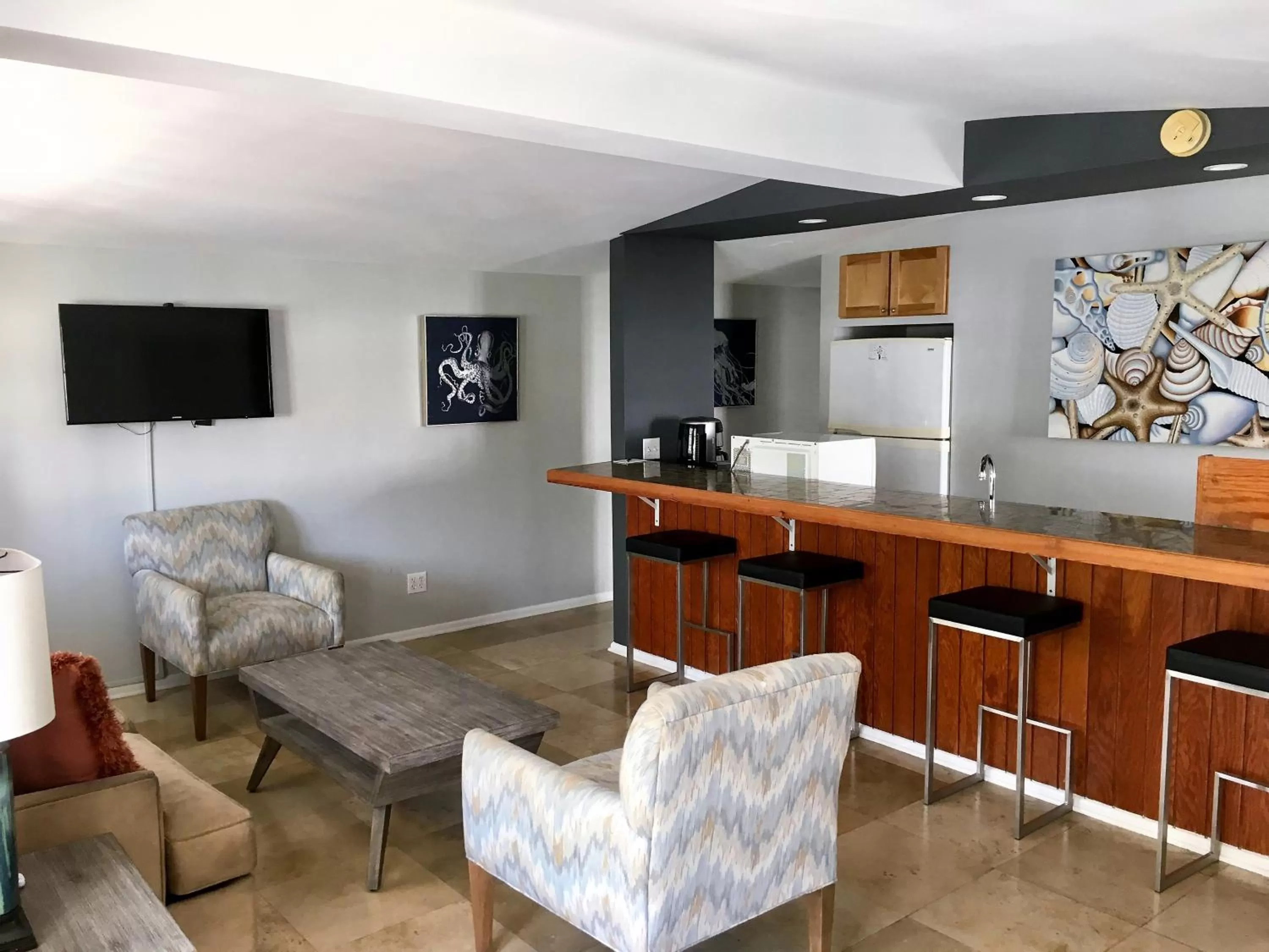 Living room in Douglas House