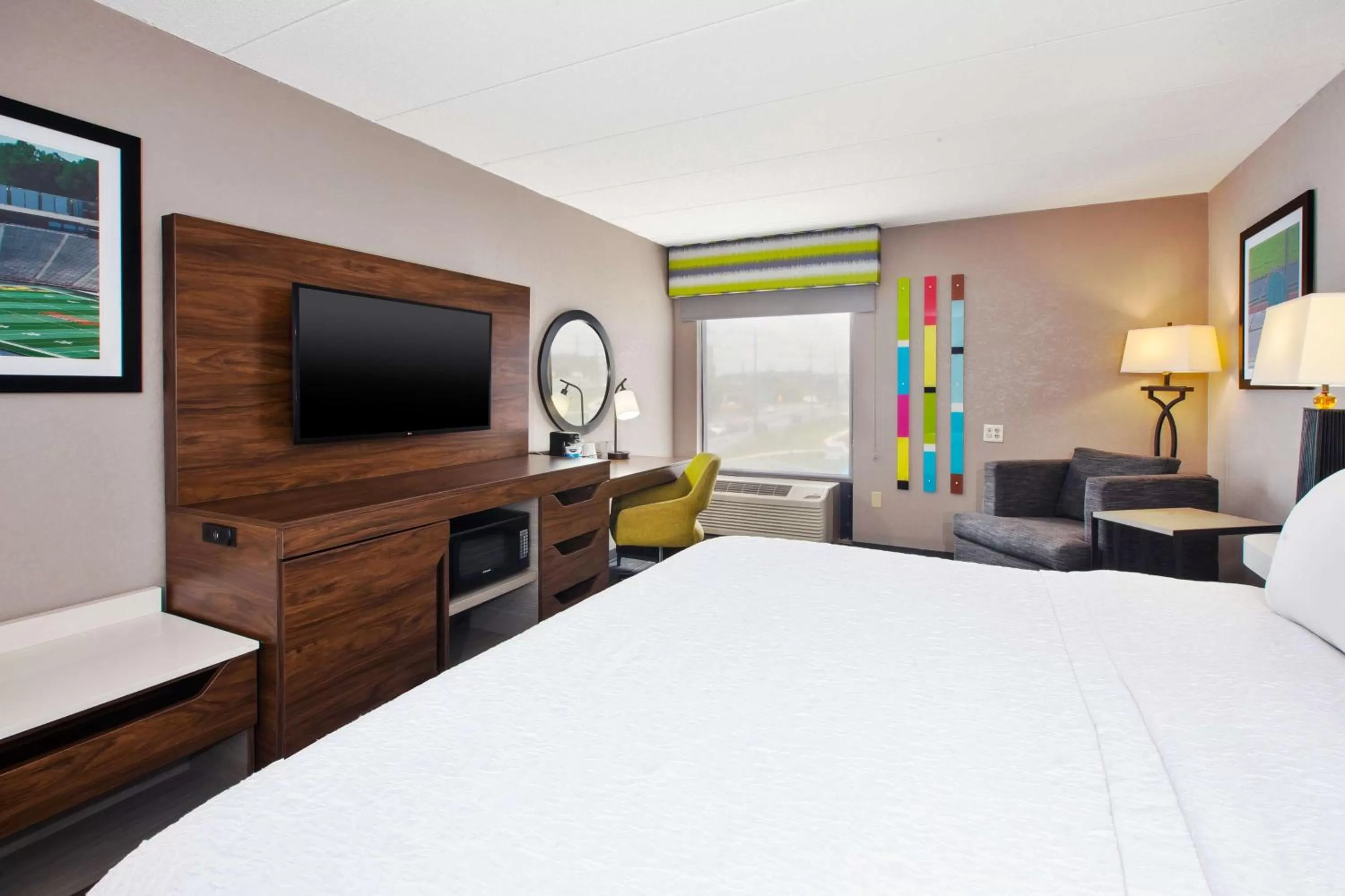 Bed in Hampton Inn College Park