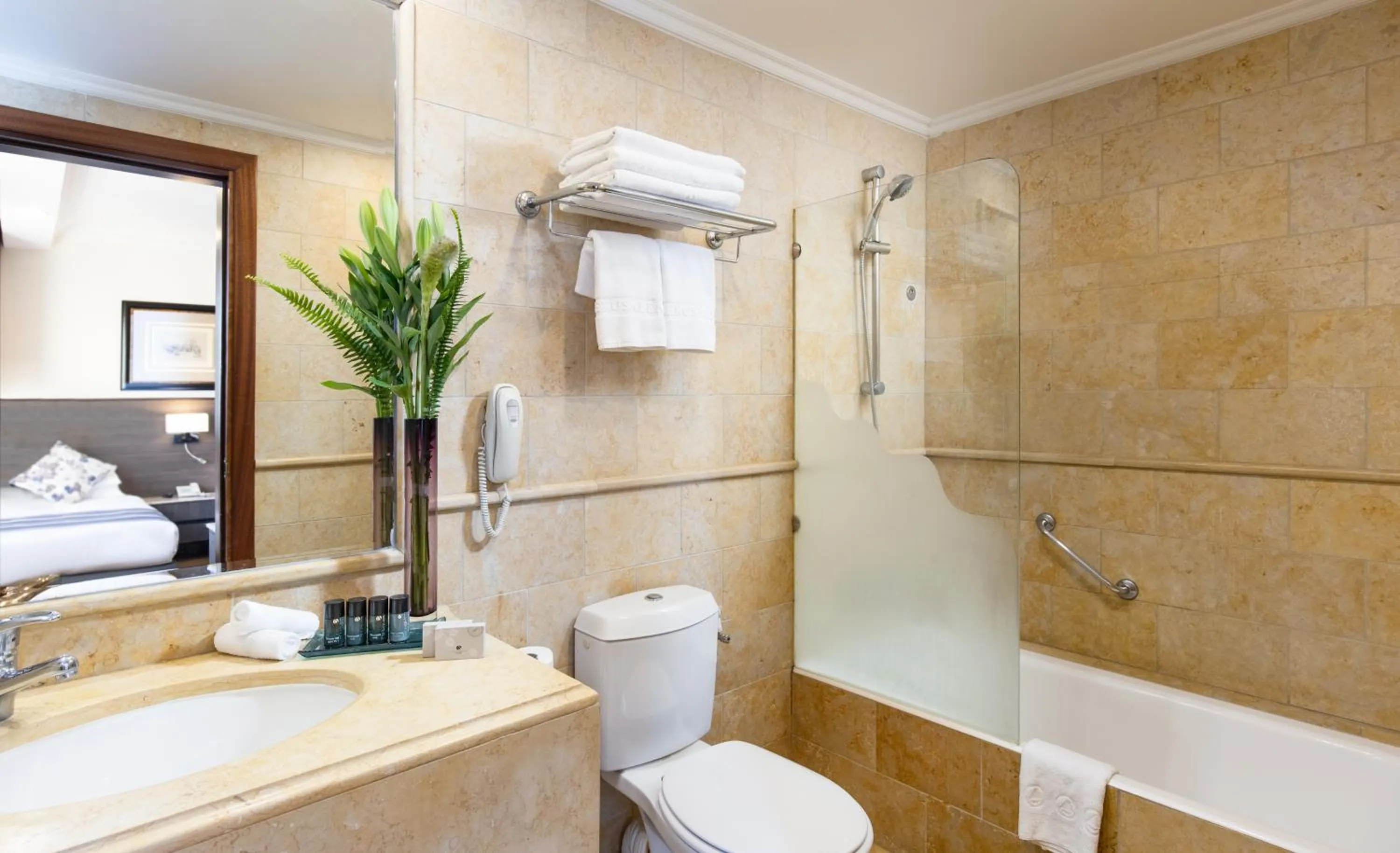 Toilet in Ambassador Hotel