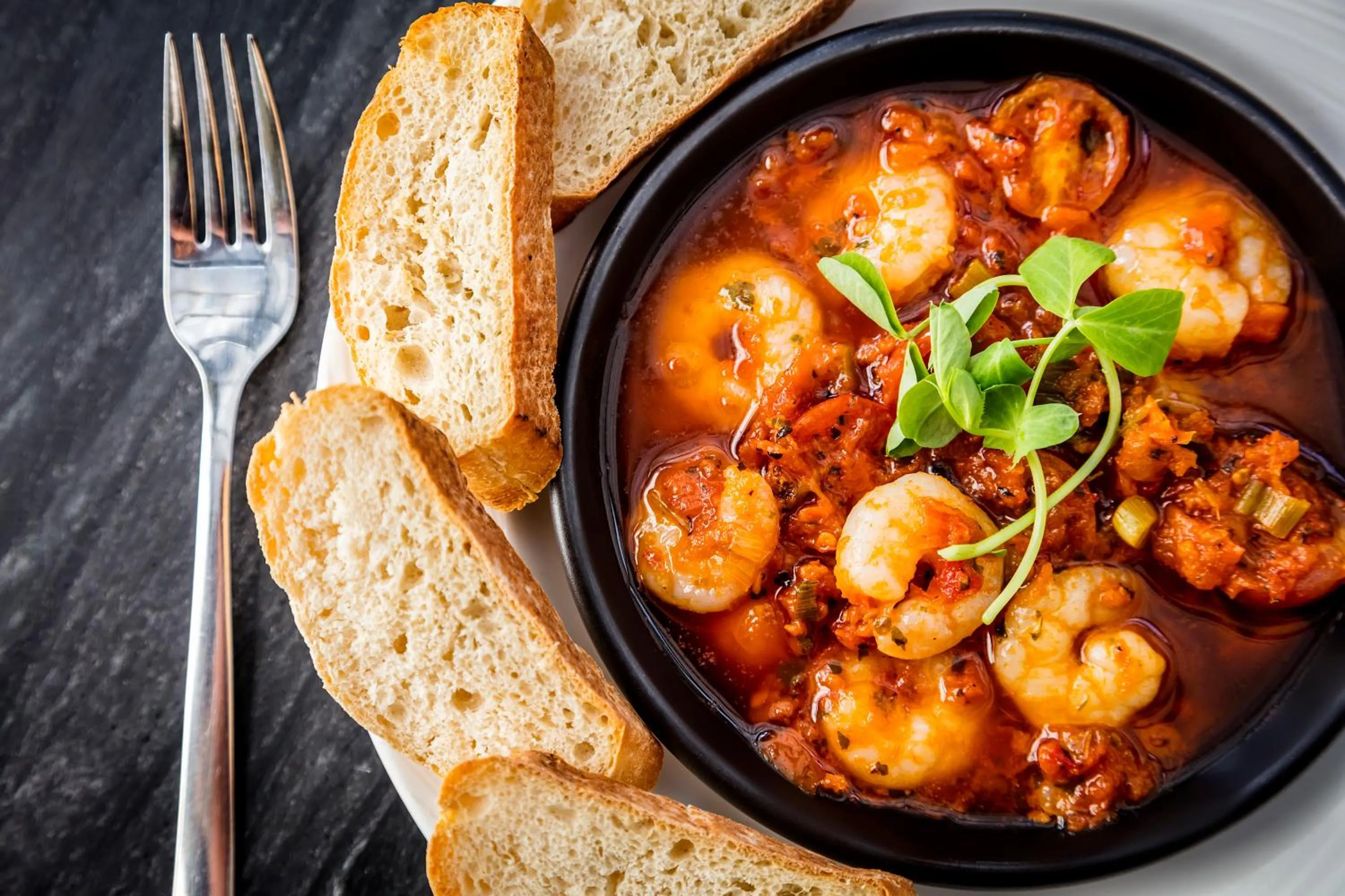 Food close-up in The Gamekeeper's Inn