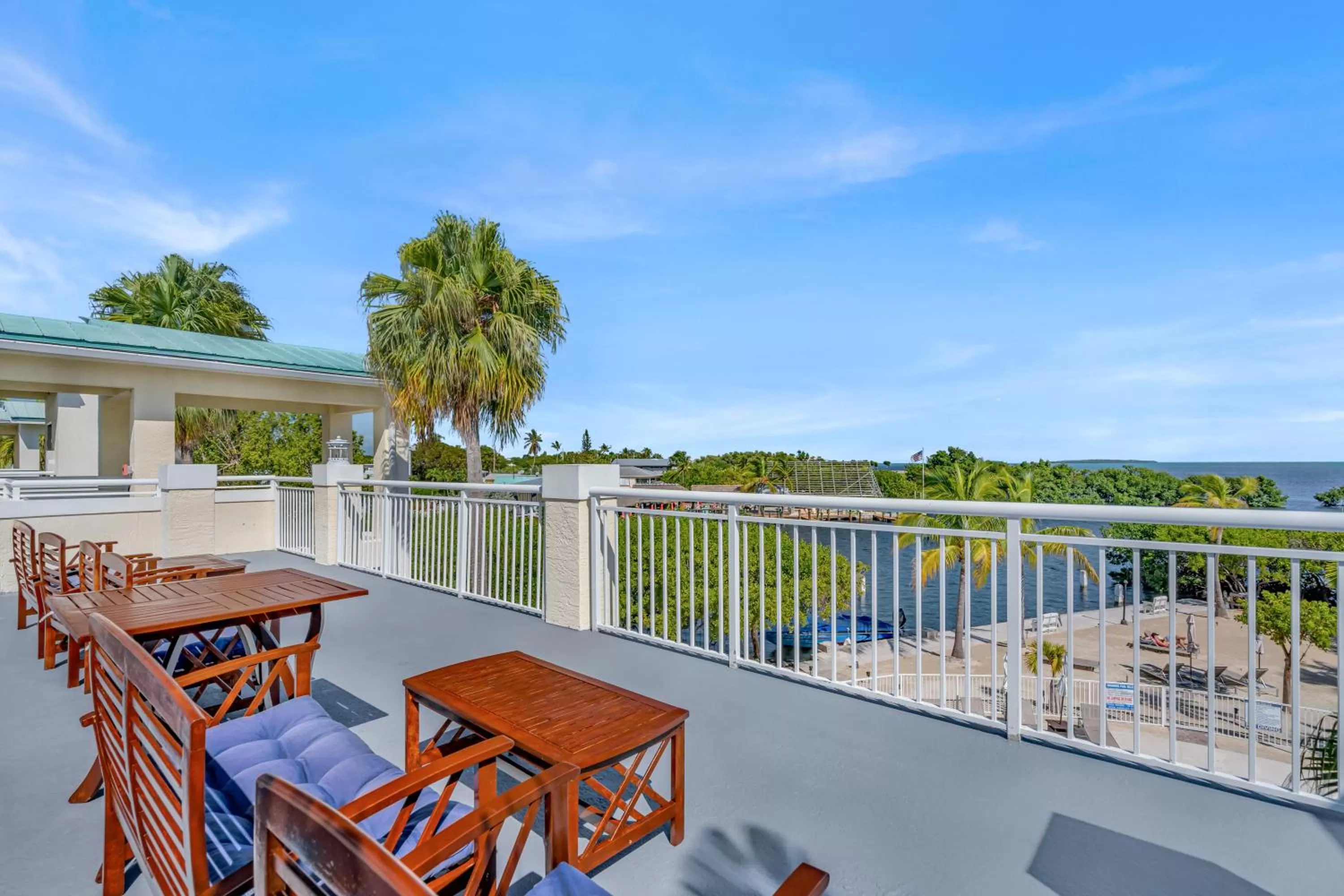 Patio in Dove Creek Resort & Marina, Trademark Collection by Wyndham