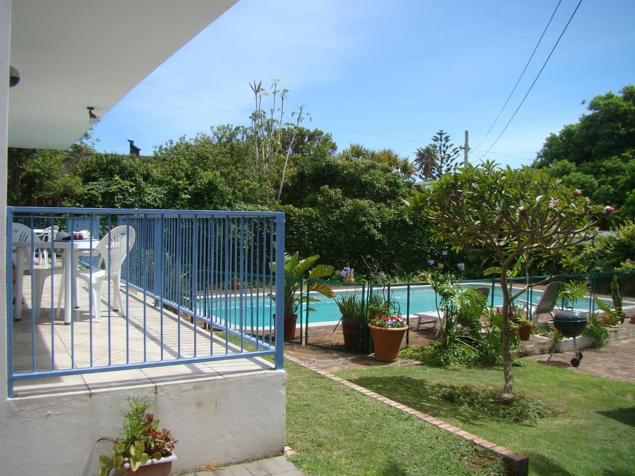 Garden in Aqua Marine Guest House