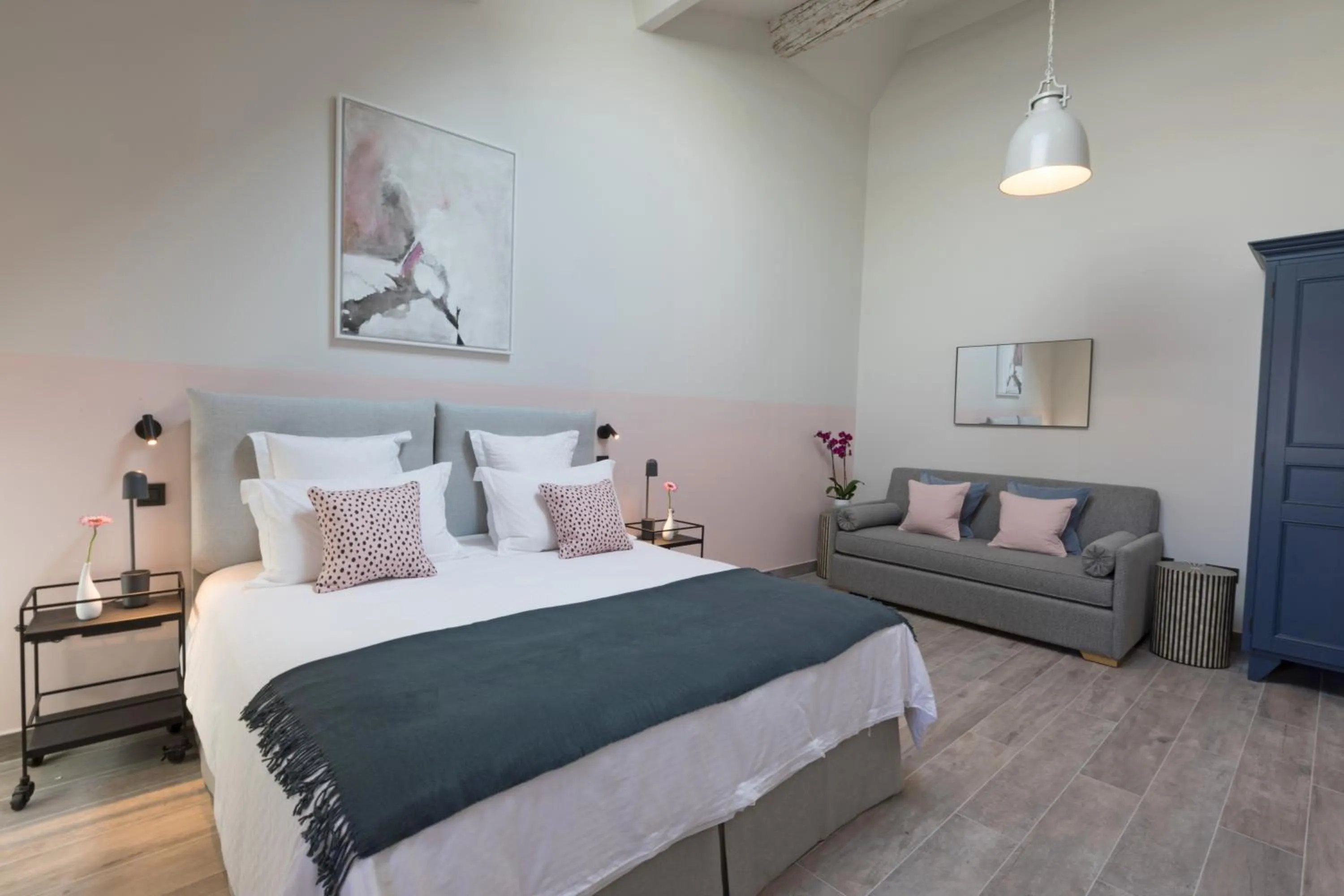 Bedroom, Bed in Mas du Brulat