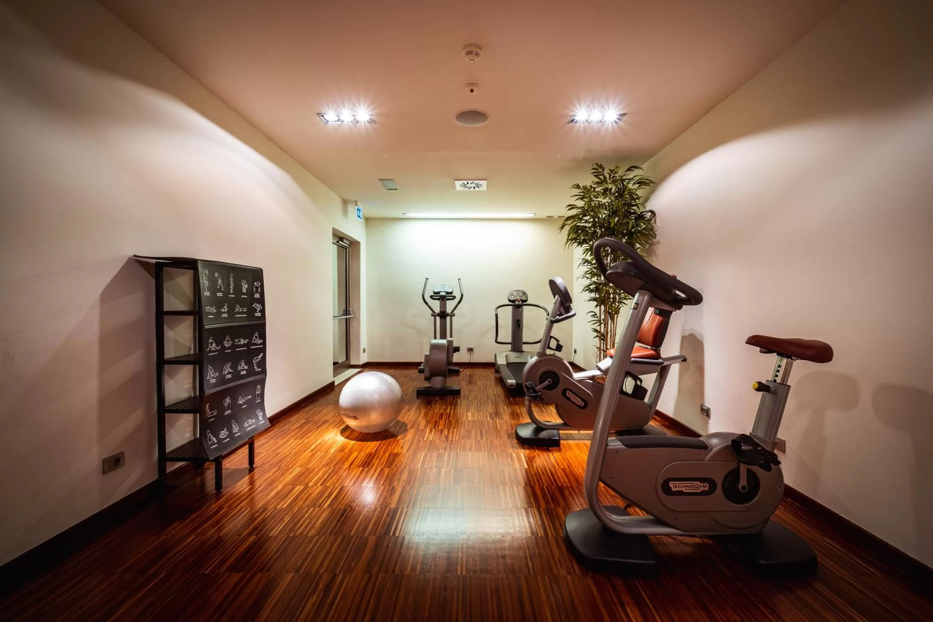 Fitness centre/facilities in Jazz Hotel