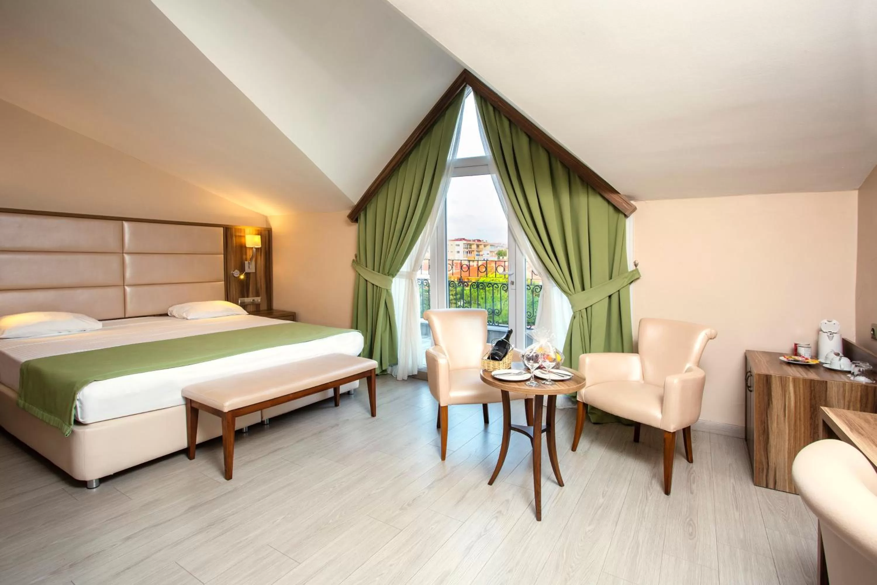 Bed in Kumburgaz Marin Princess Hotel