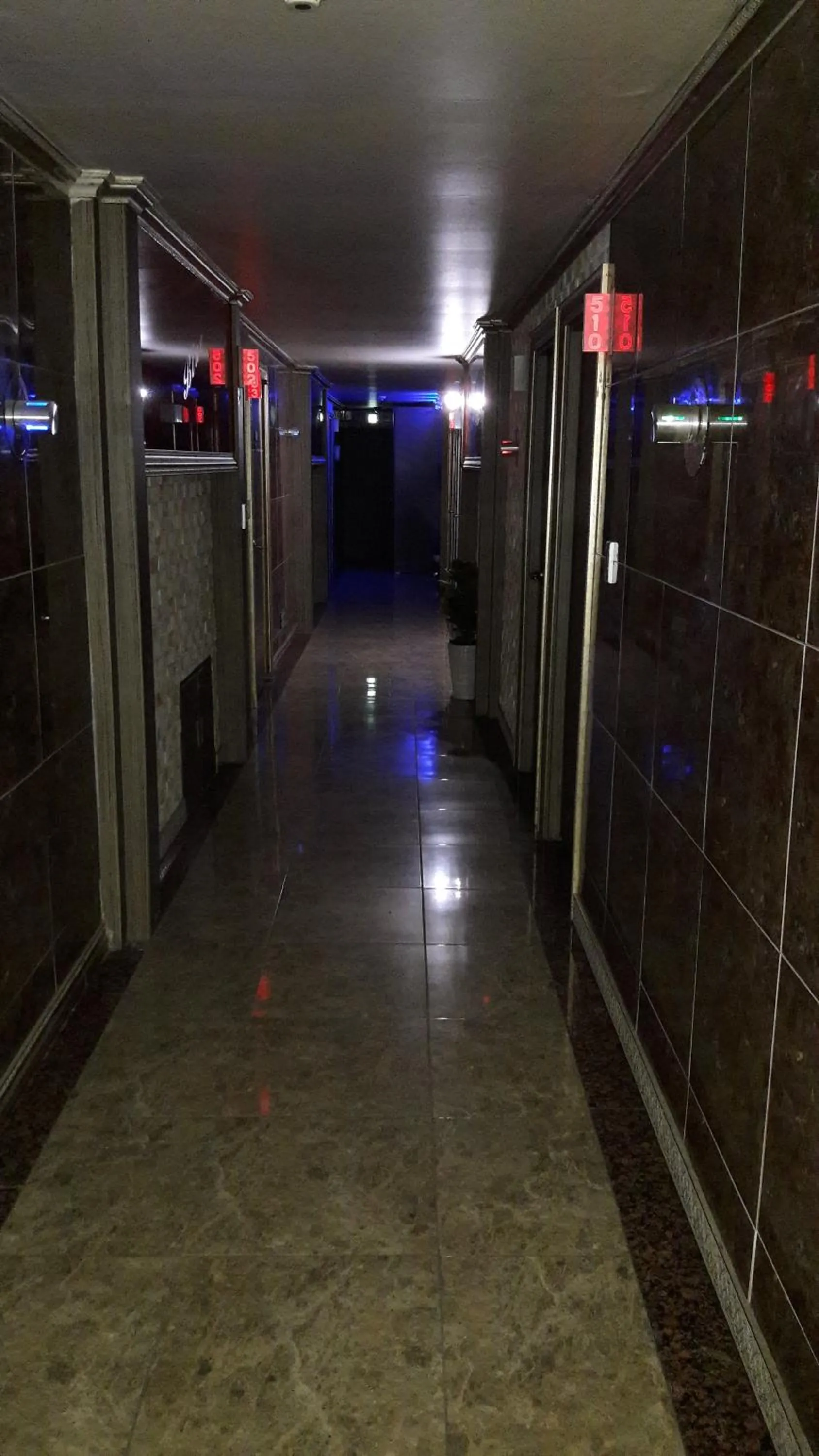 On site in Songdo Blue Hotel