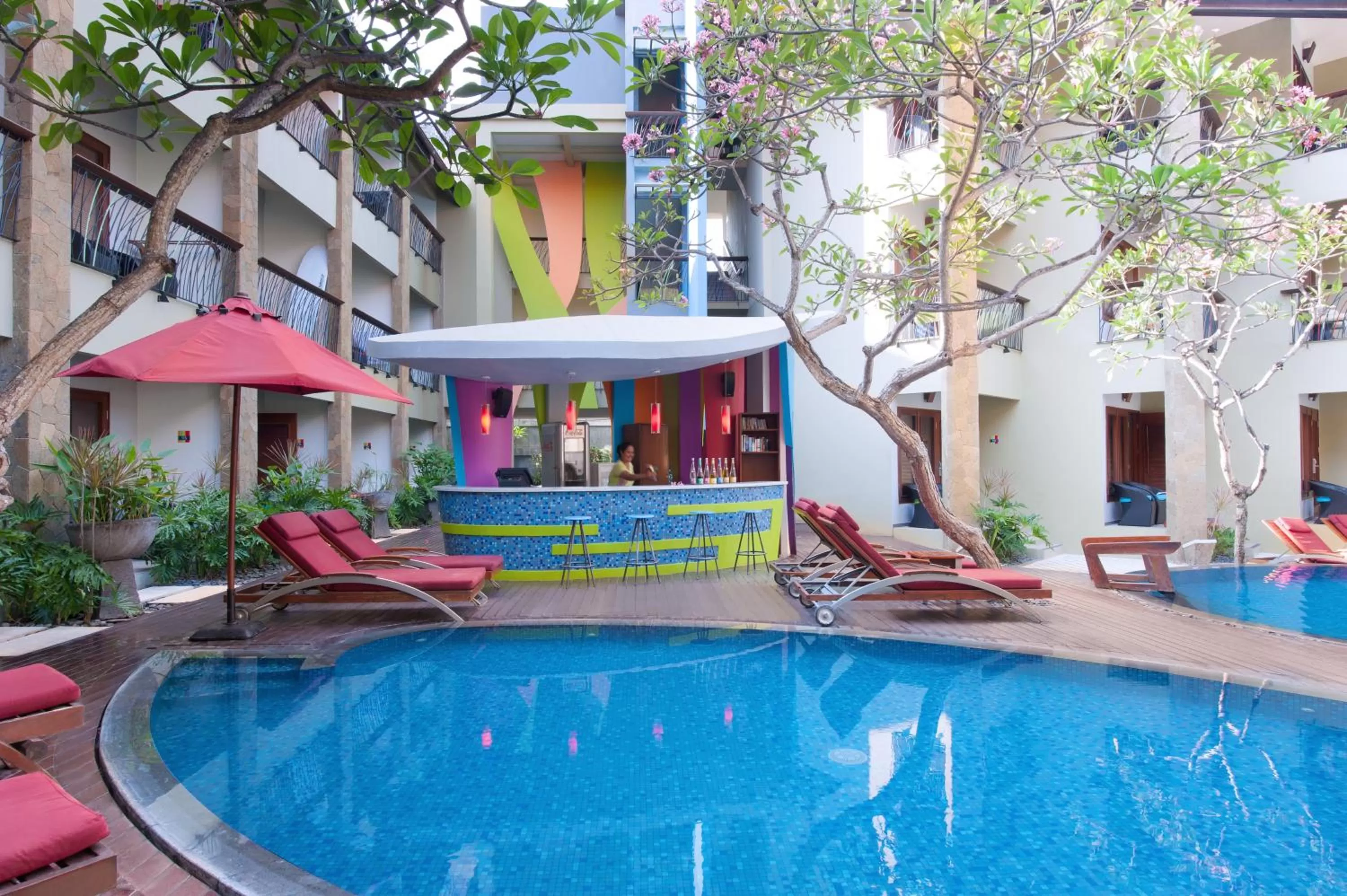 Swimming pool in ibis Styles Bali Legian