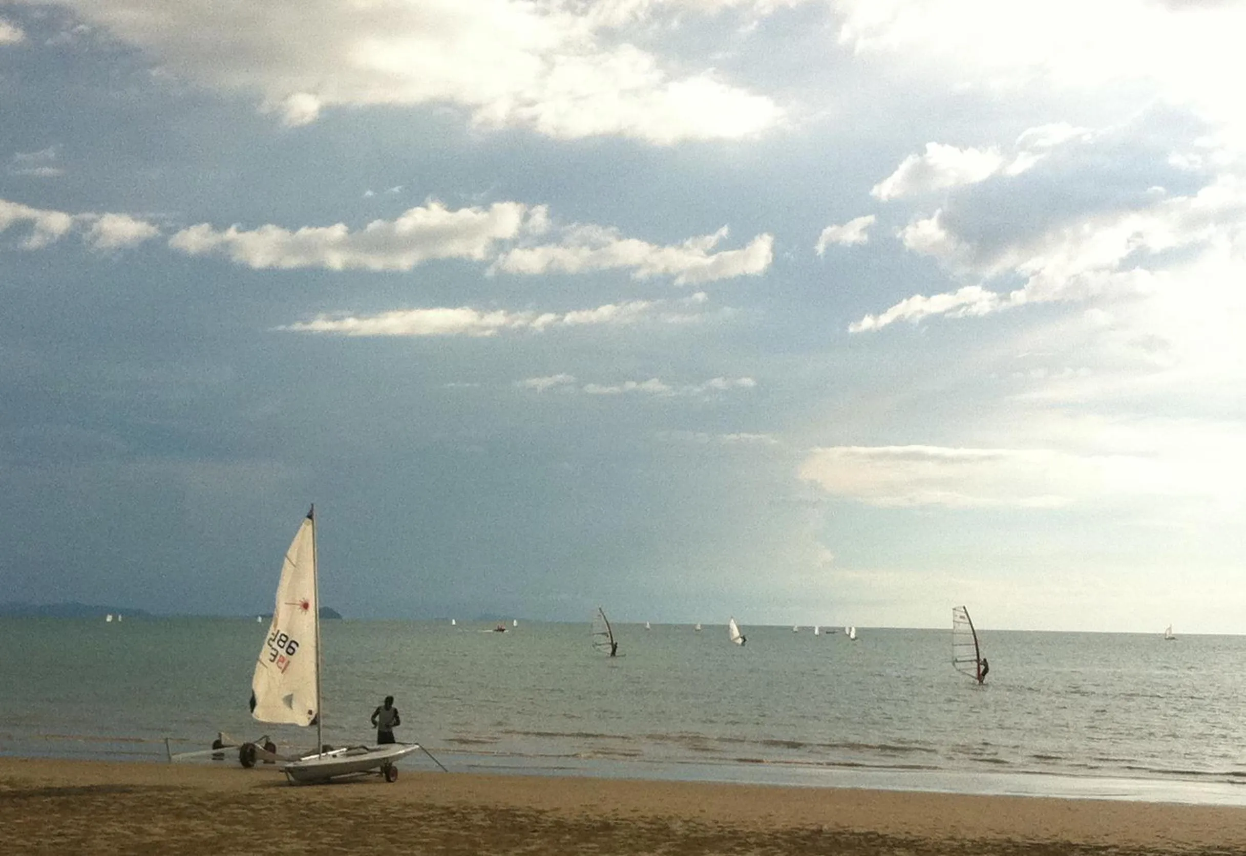 Beach in Akinabalu Youth Hostel