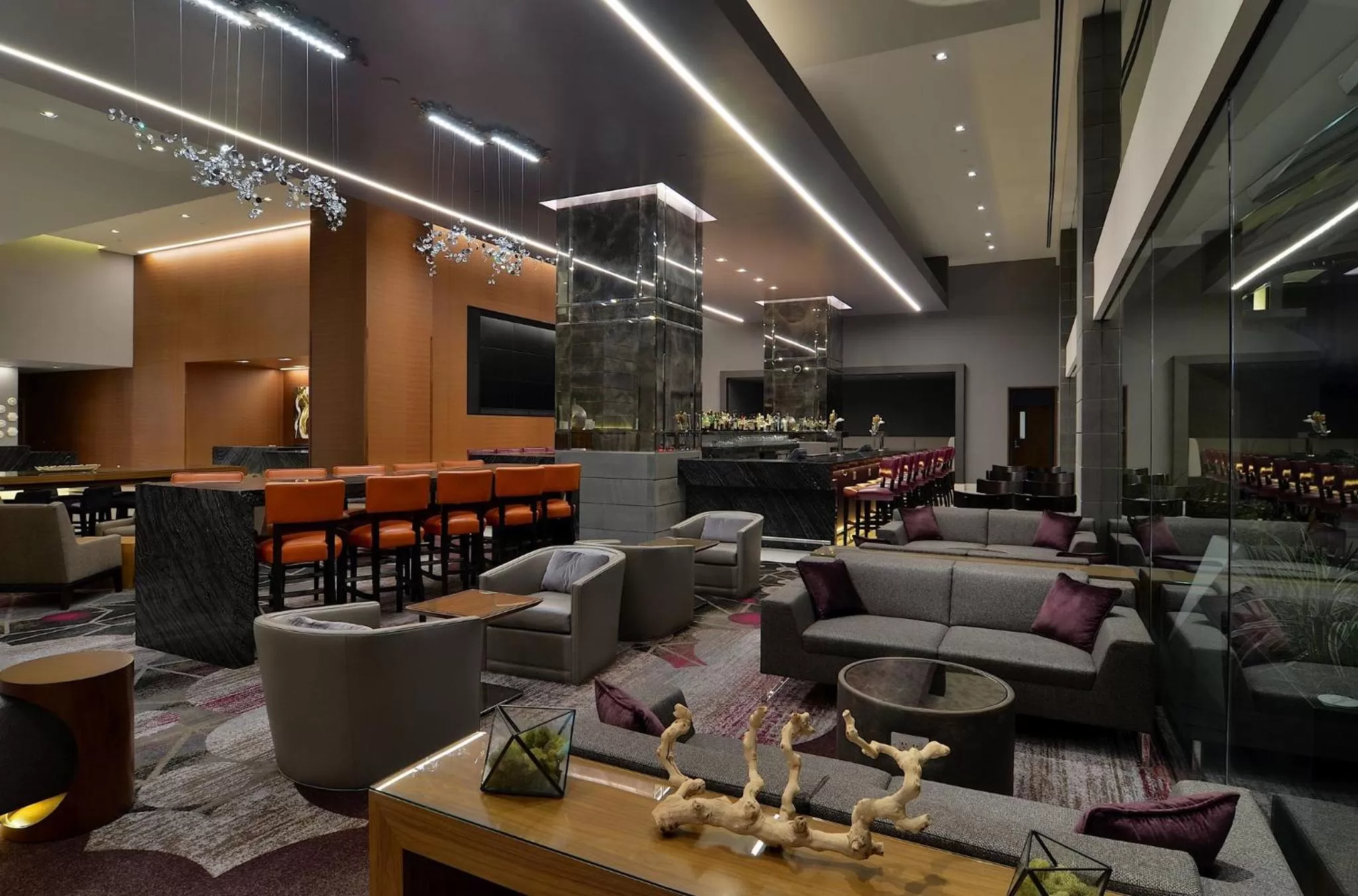 Lounge or bar in Loews Hollywood Hotel