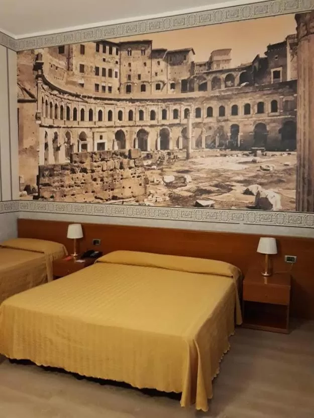 Bed in Ele Green Park Hotel Pamphili
