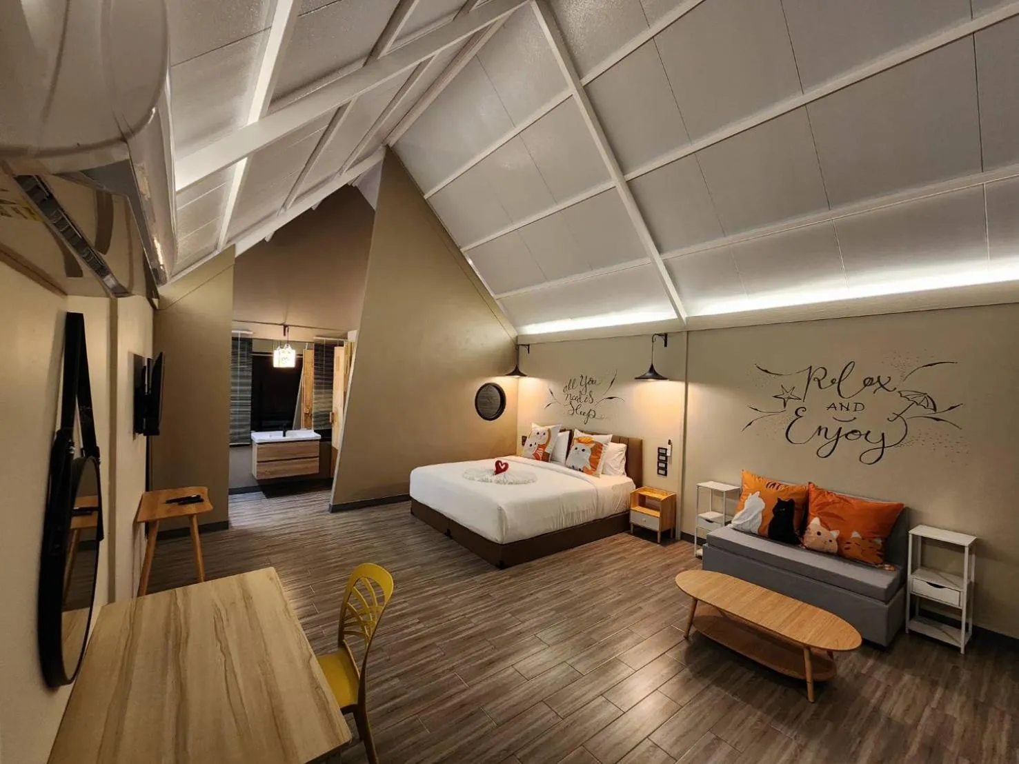 Bed in Naturalpark Resort De Wangthong