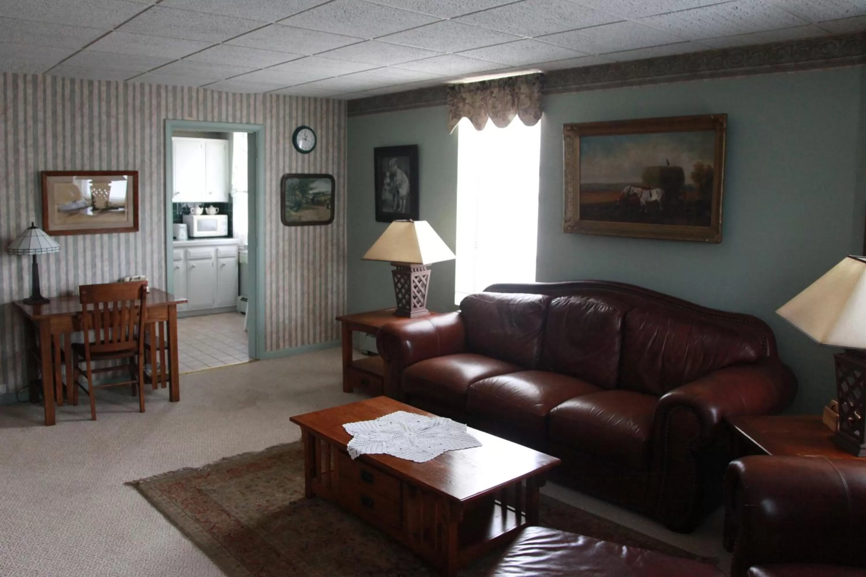 Living room in The Winter Inn