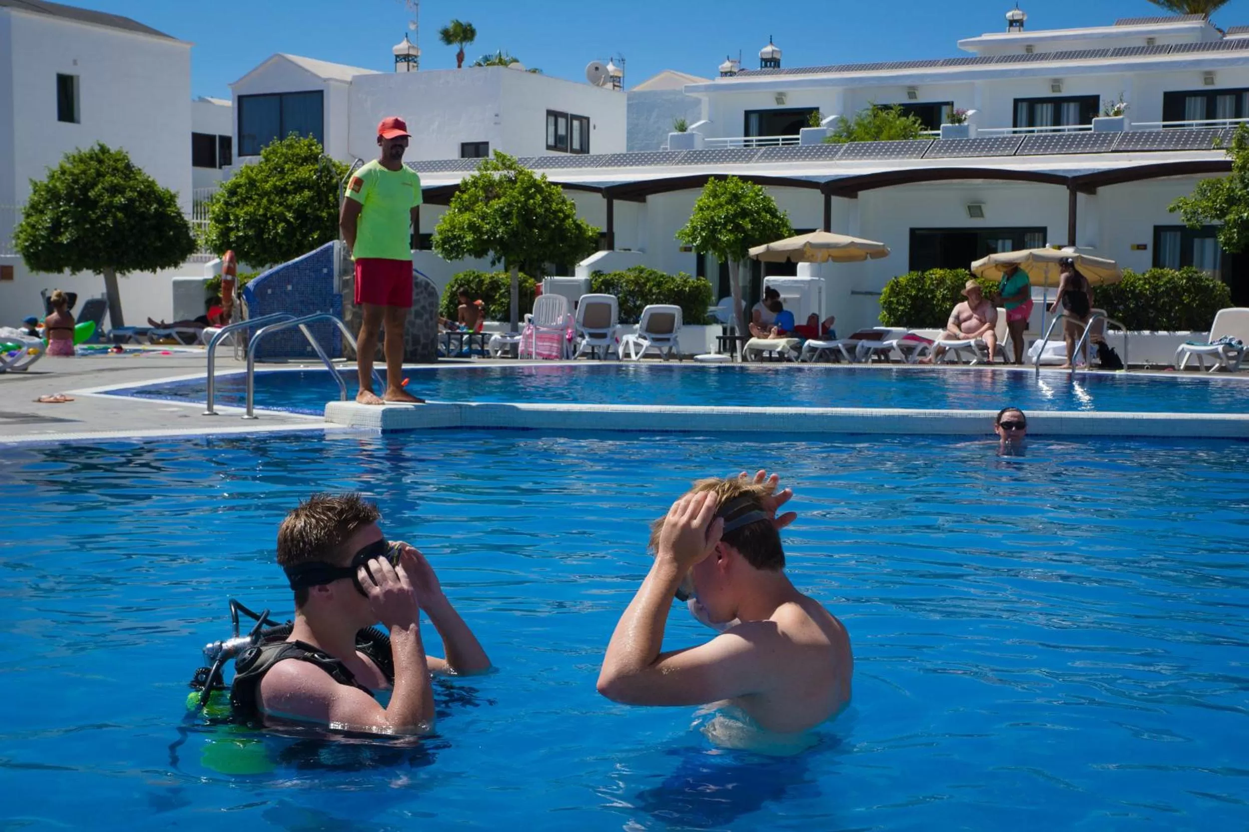 Snorkeling in Relaxia Lanzaplaya