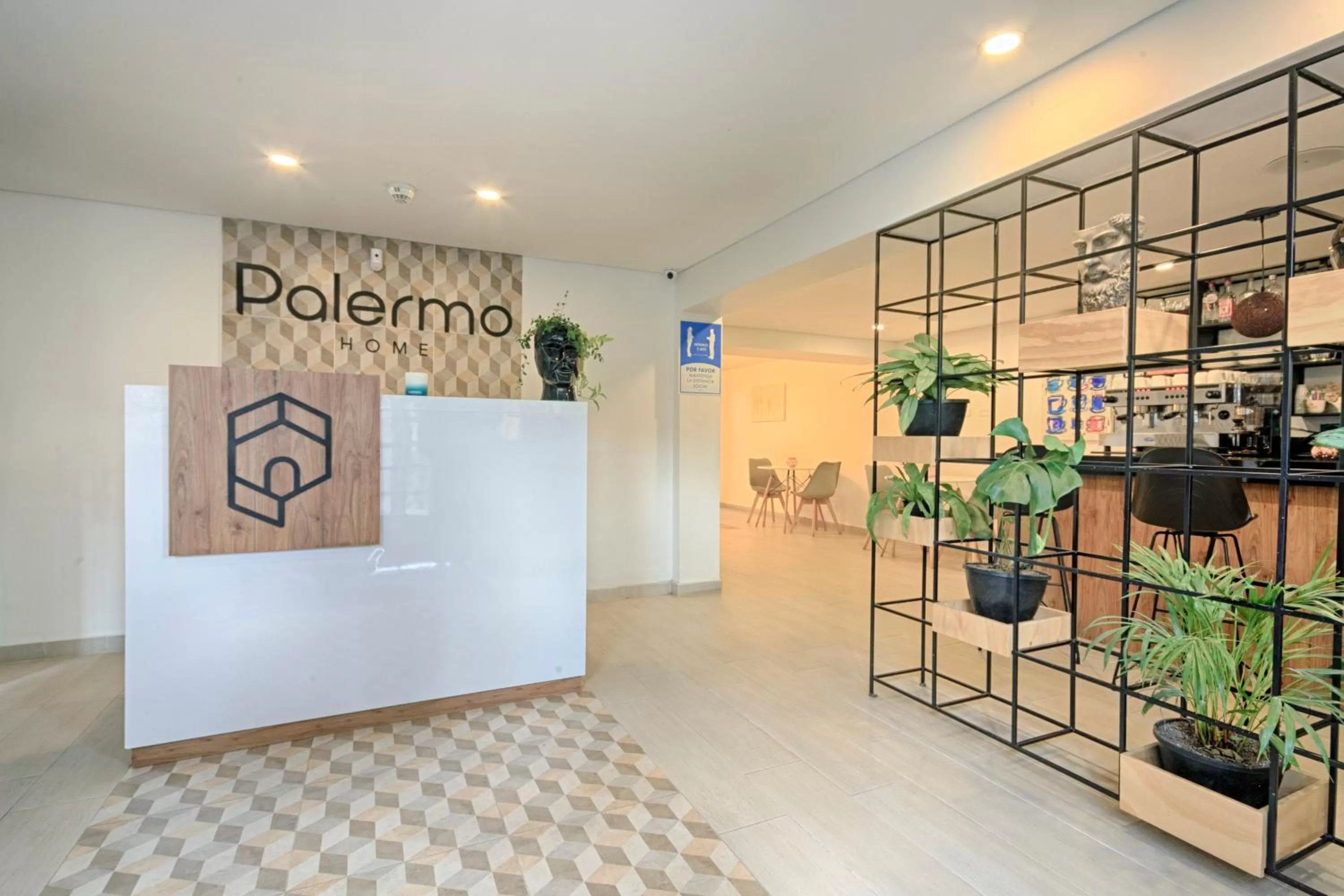 Lobby or reception in Palermo Home Bogota & Art Gallery