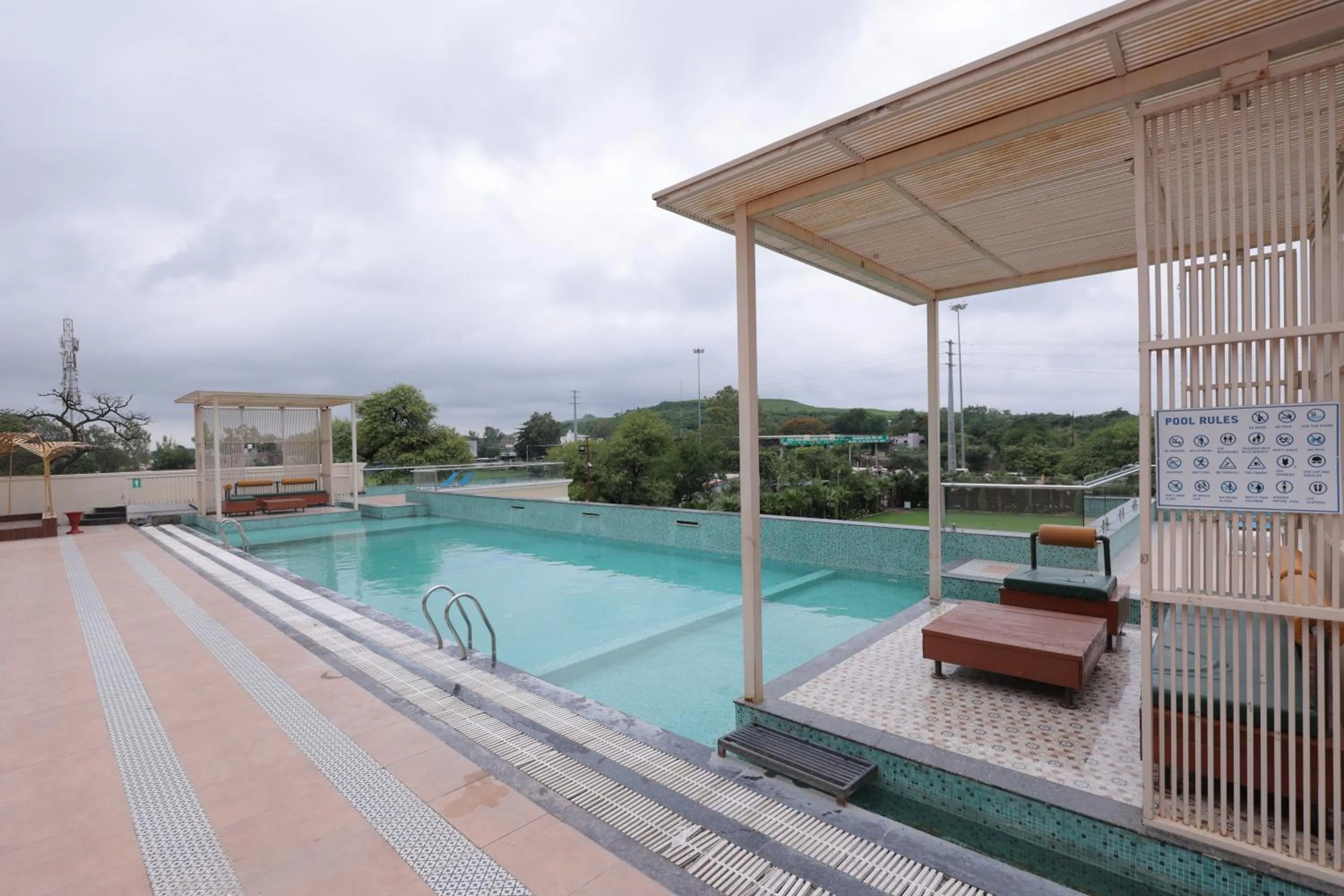 Swimming Pool in Clarion Inn Indore