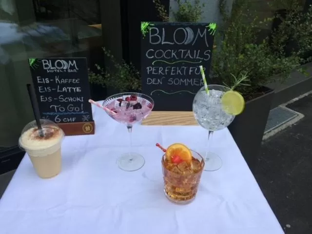 Restaurant/places to eat in BLOOM Boutique Hotel & Lounge Basel