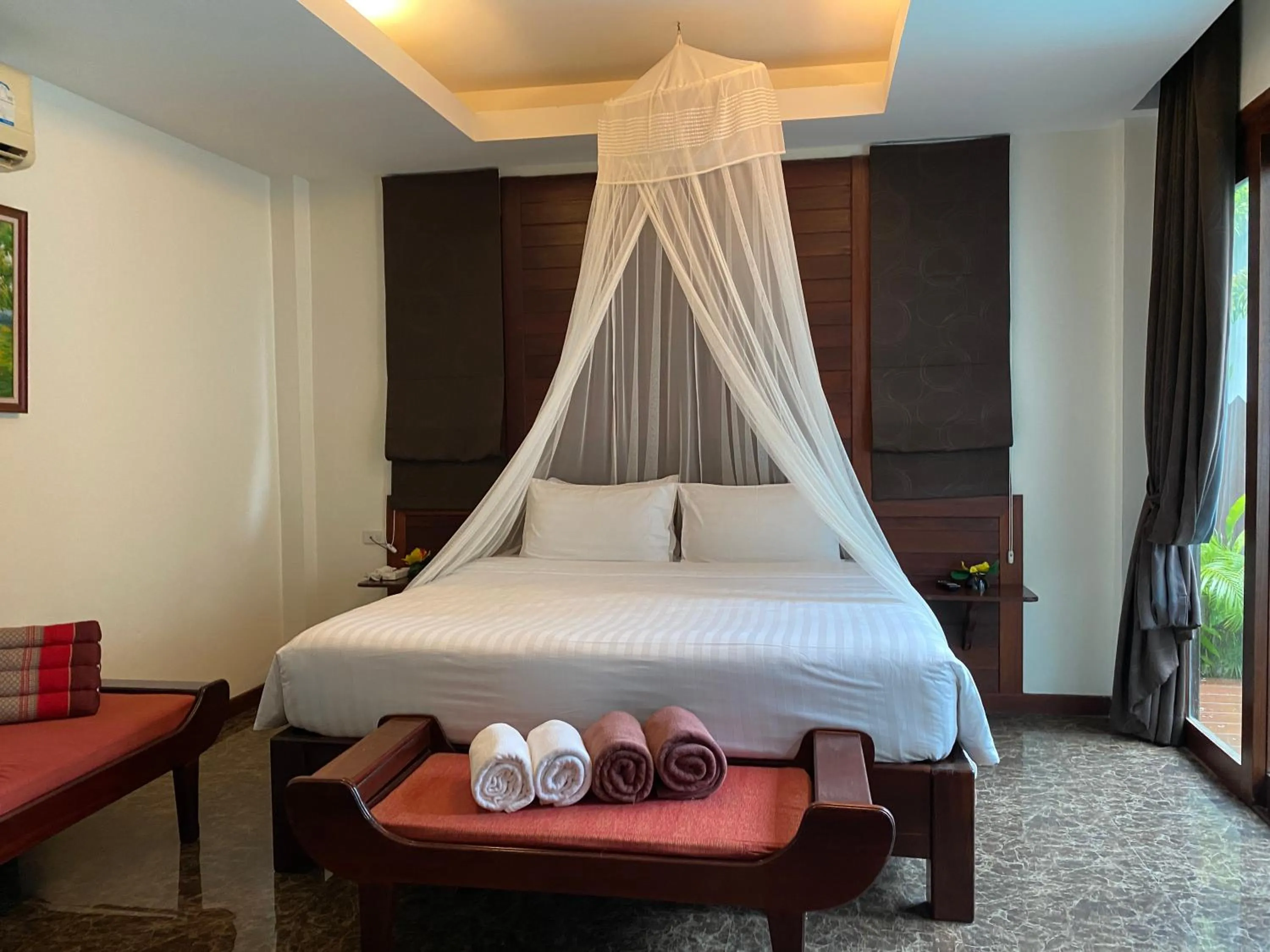 Bedroom in T-Villa Phuket