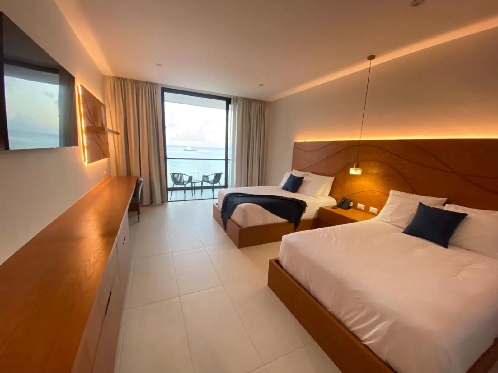 Photo of the whole room, Bed in Hotel Puerto Libre