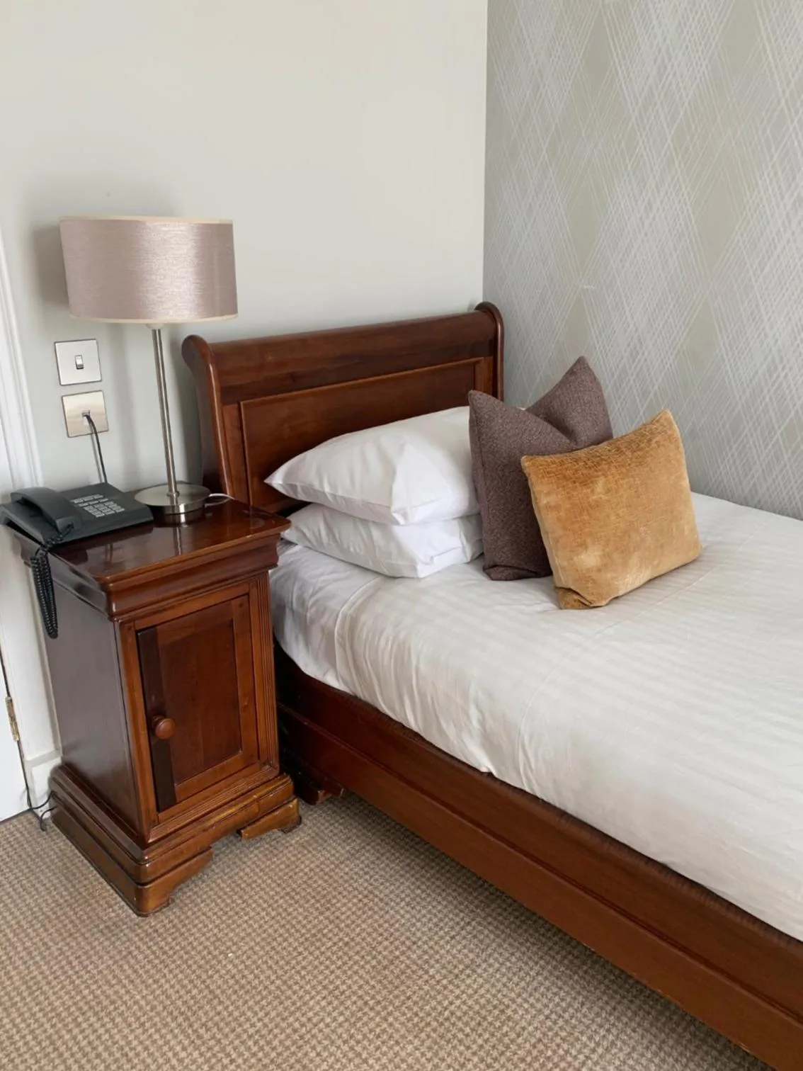 Bed in Beaufort Hotel