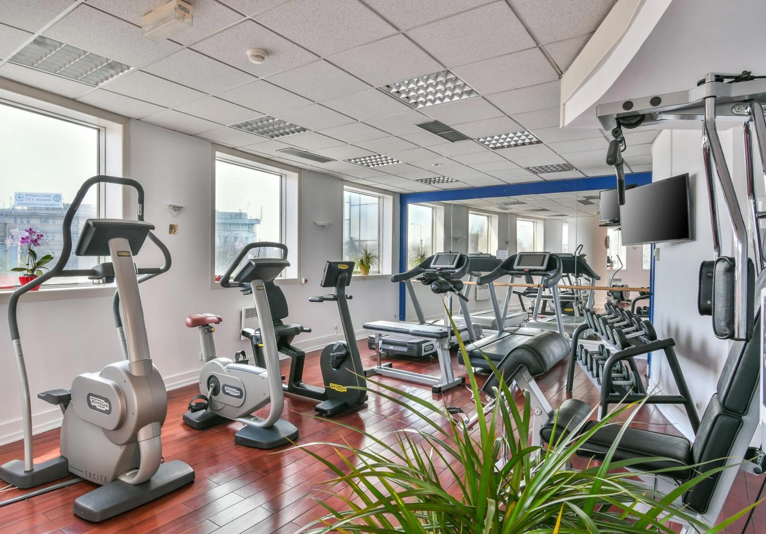 Fitness centre/facilities in Pullman Bucharest World Trade Center