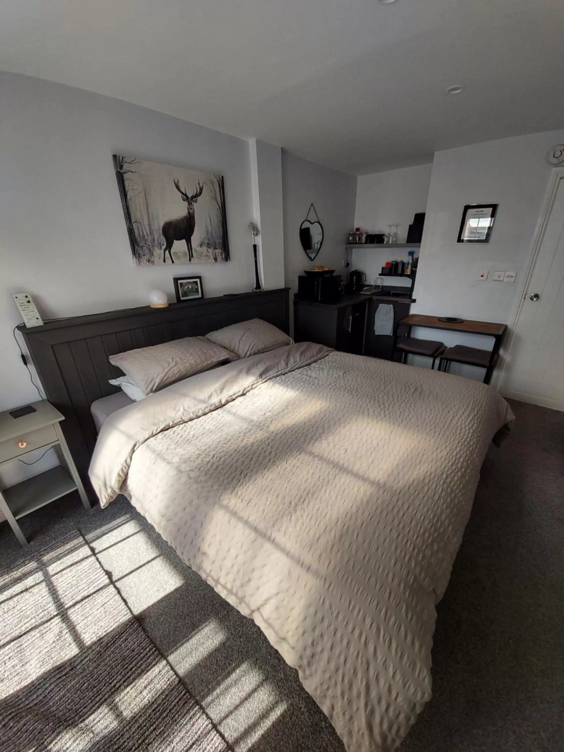 Bed in Hadrians wall studio