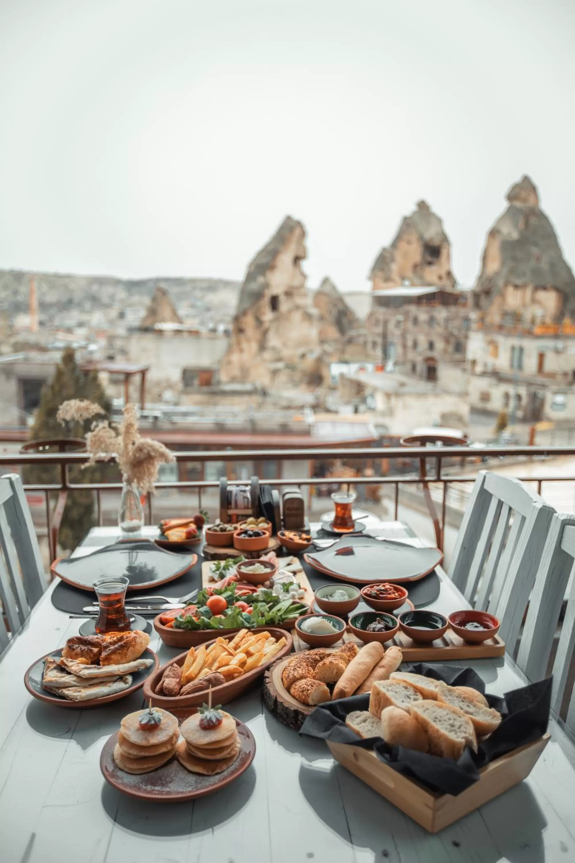 Breakfast in Mia Cappadocia Cave Hotel