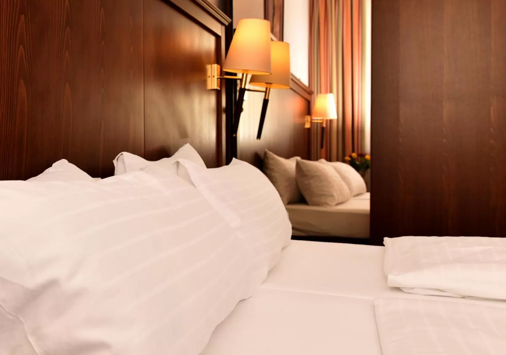 Bed in Hotel Römerhof