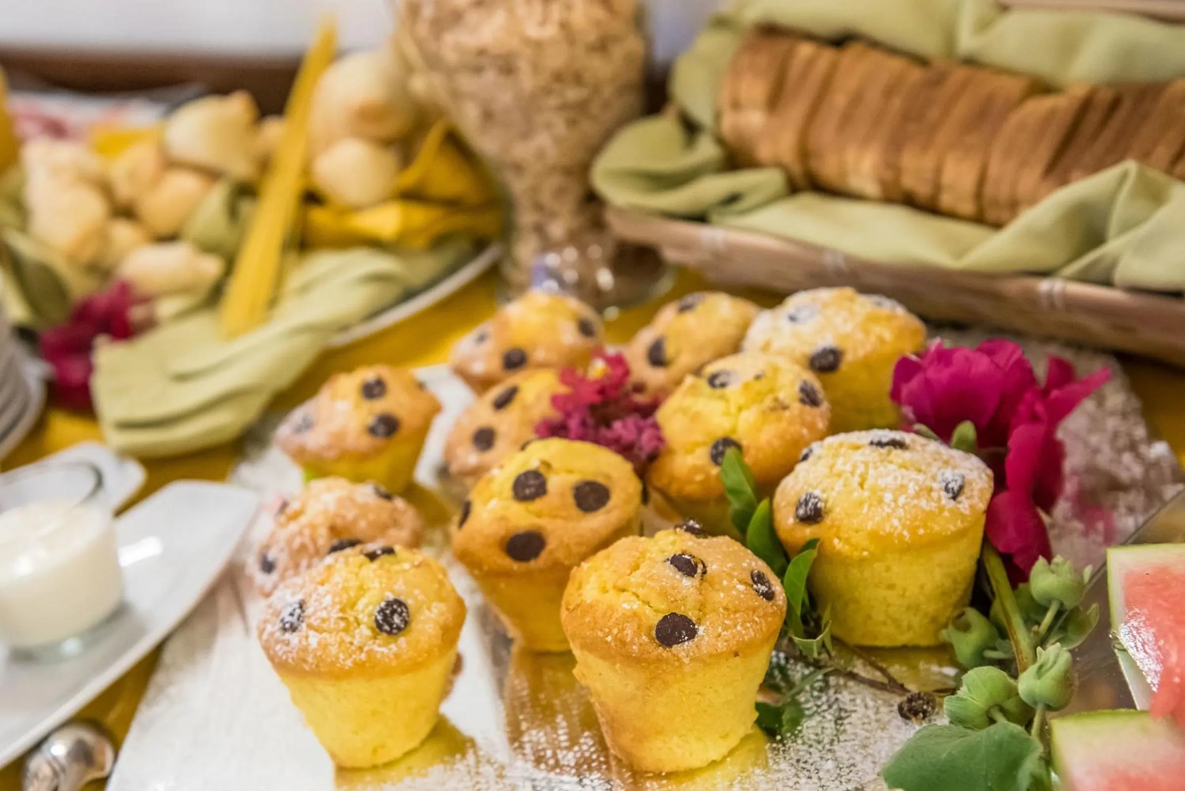 Continental breakfast in Relais Paradiso Resort & Spa