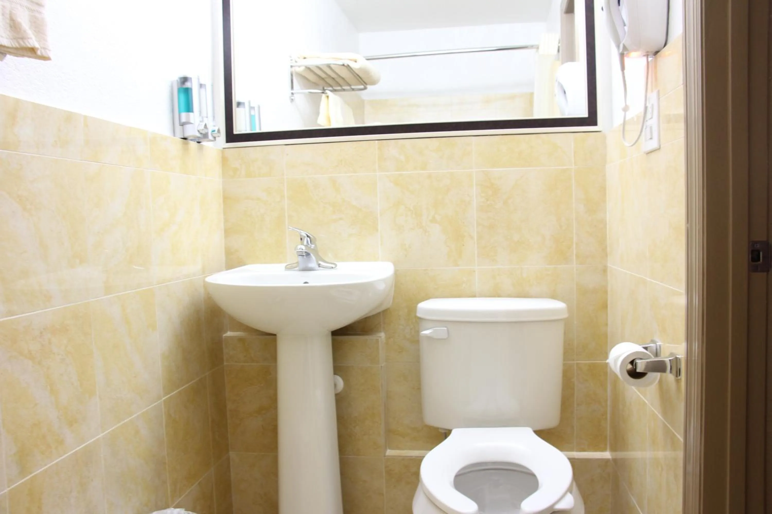 Toilet in Budget Inn Lake Wales