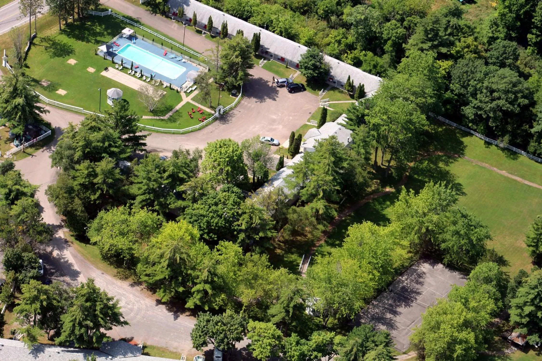 Bird's eye view in Colonial Resort-1000Islands