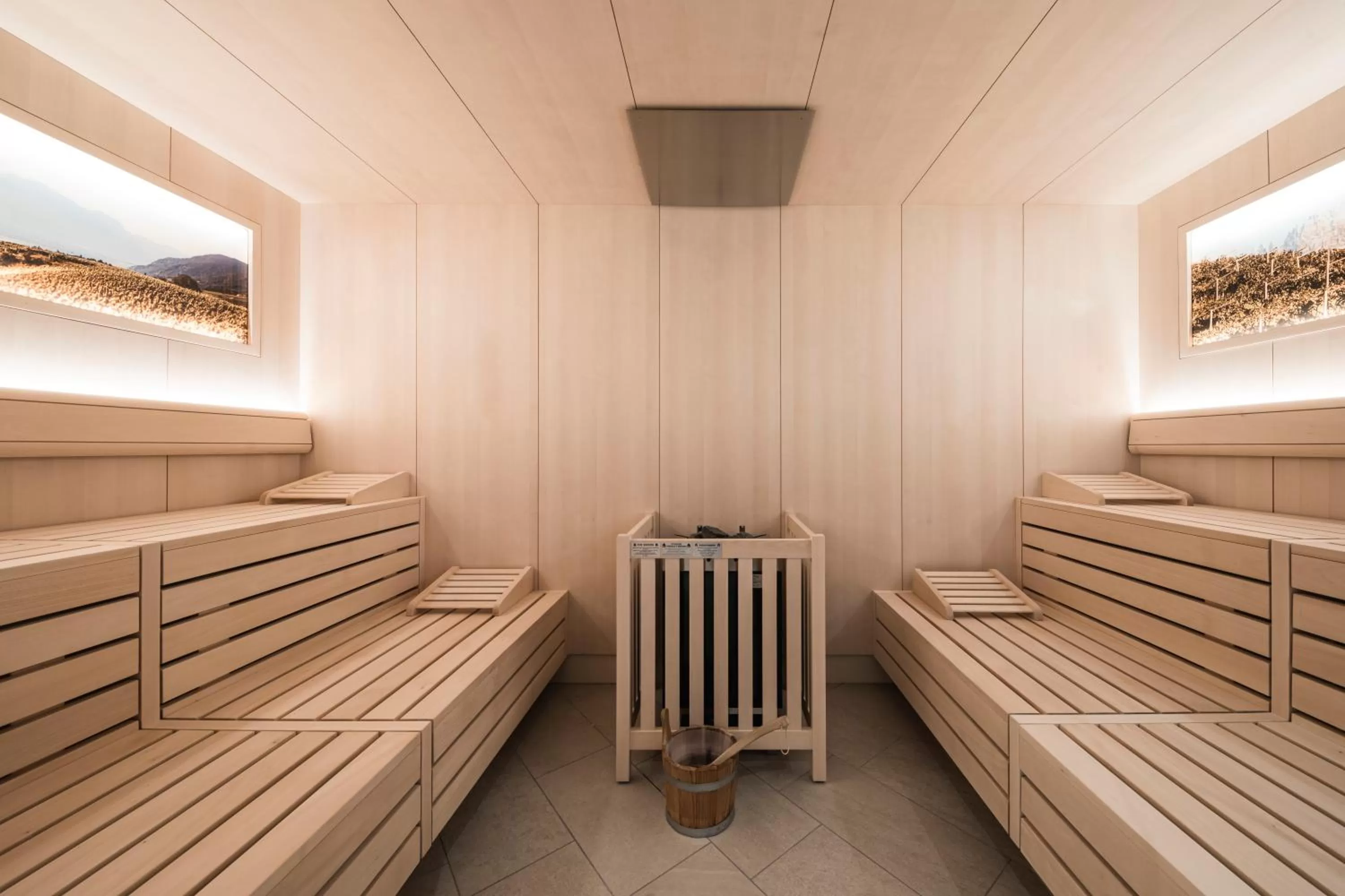Sauna in Hotel Torgglhof