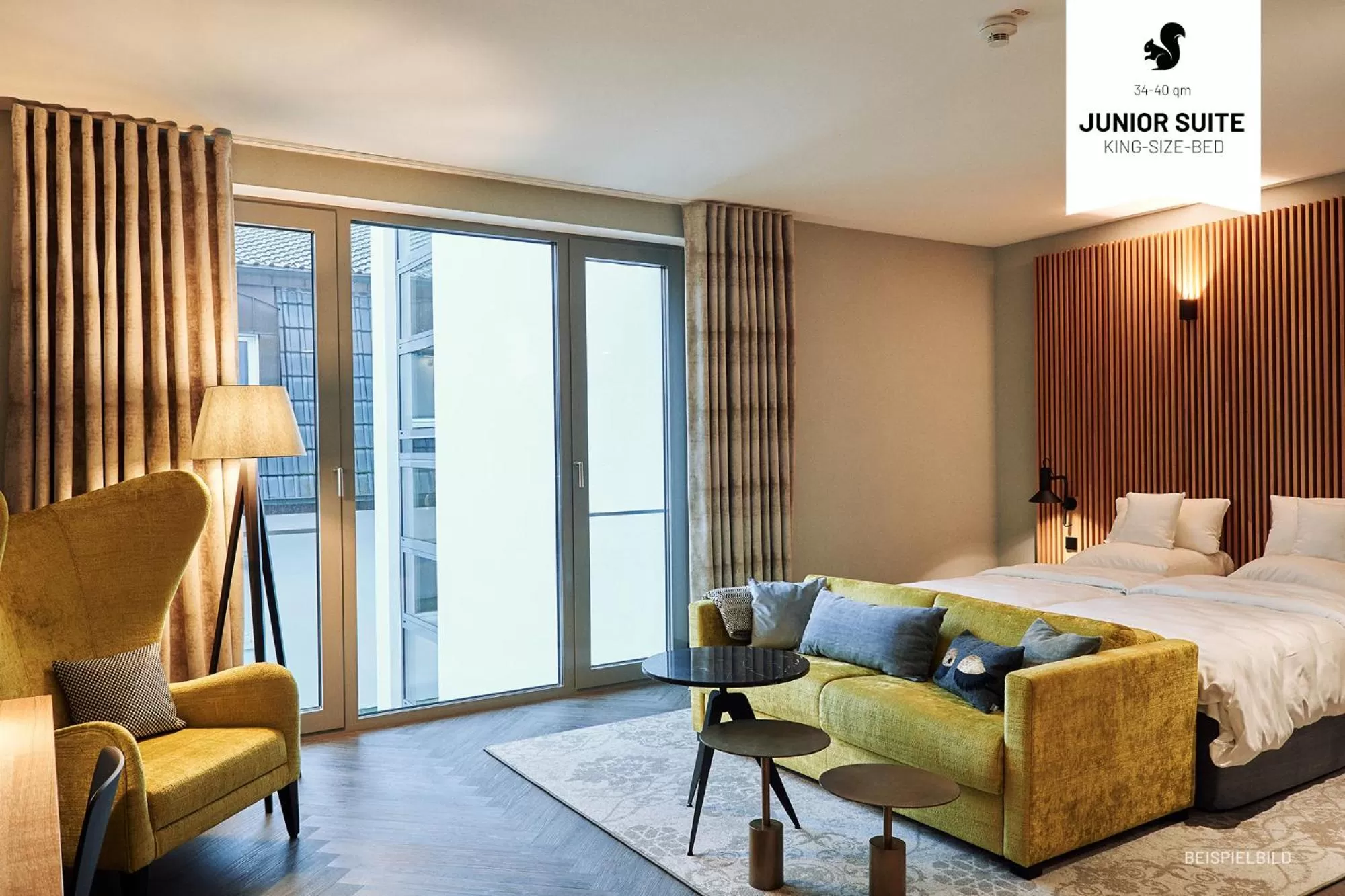 Photo of the whole room, Bed in WunnersWat Verl