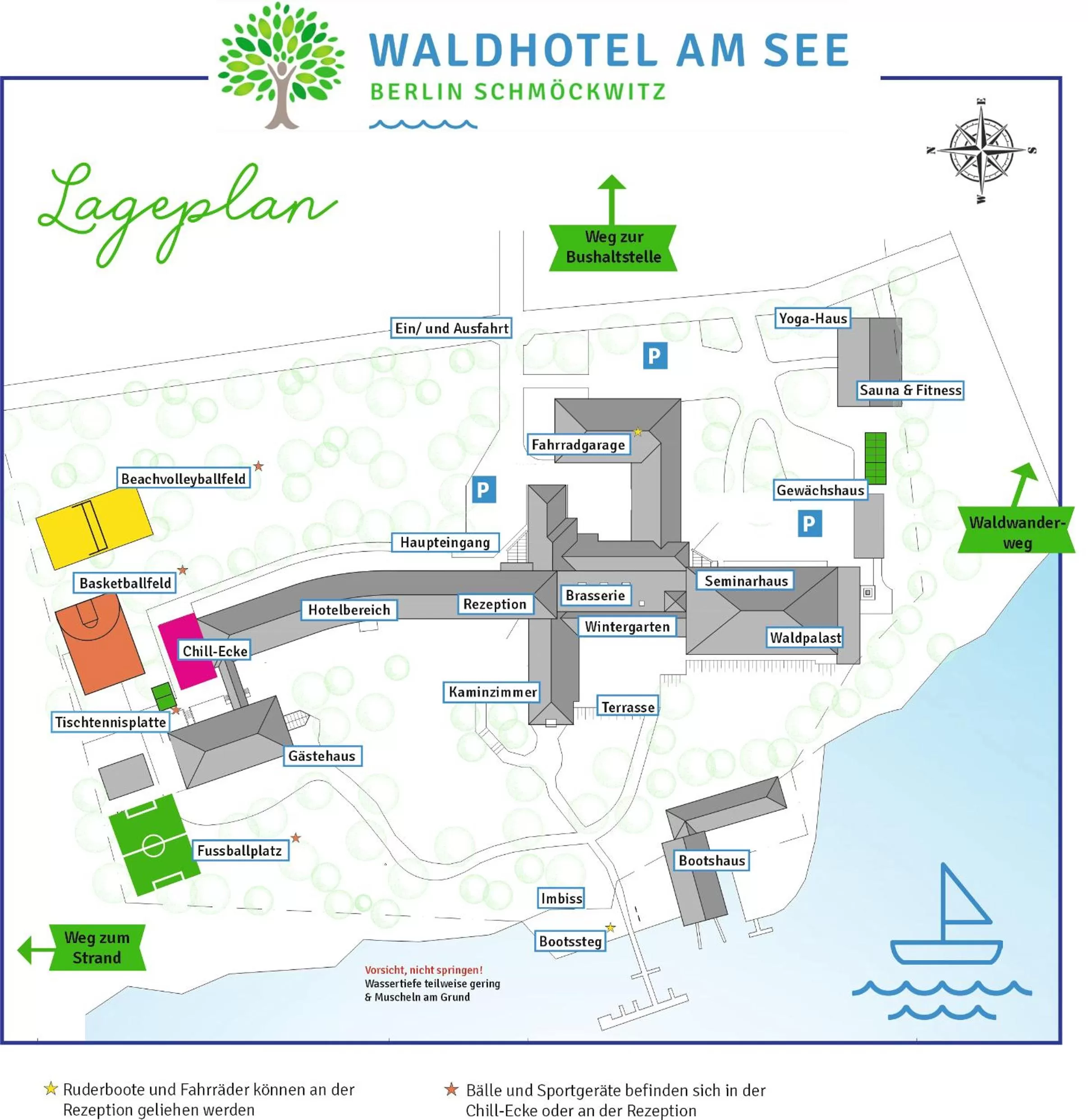 On site in Waldhotel am See Berlin-Schmöckwitz