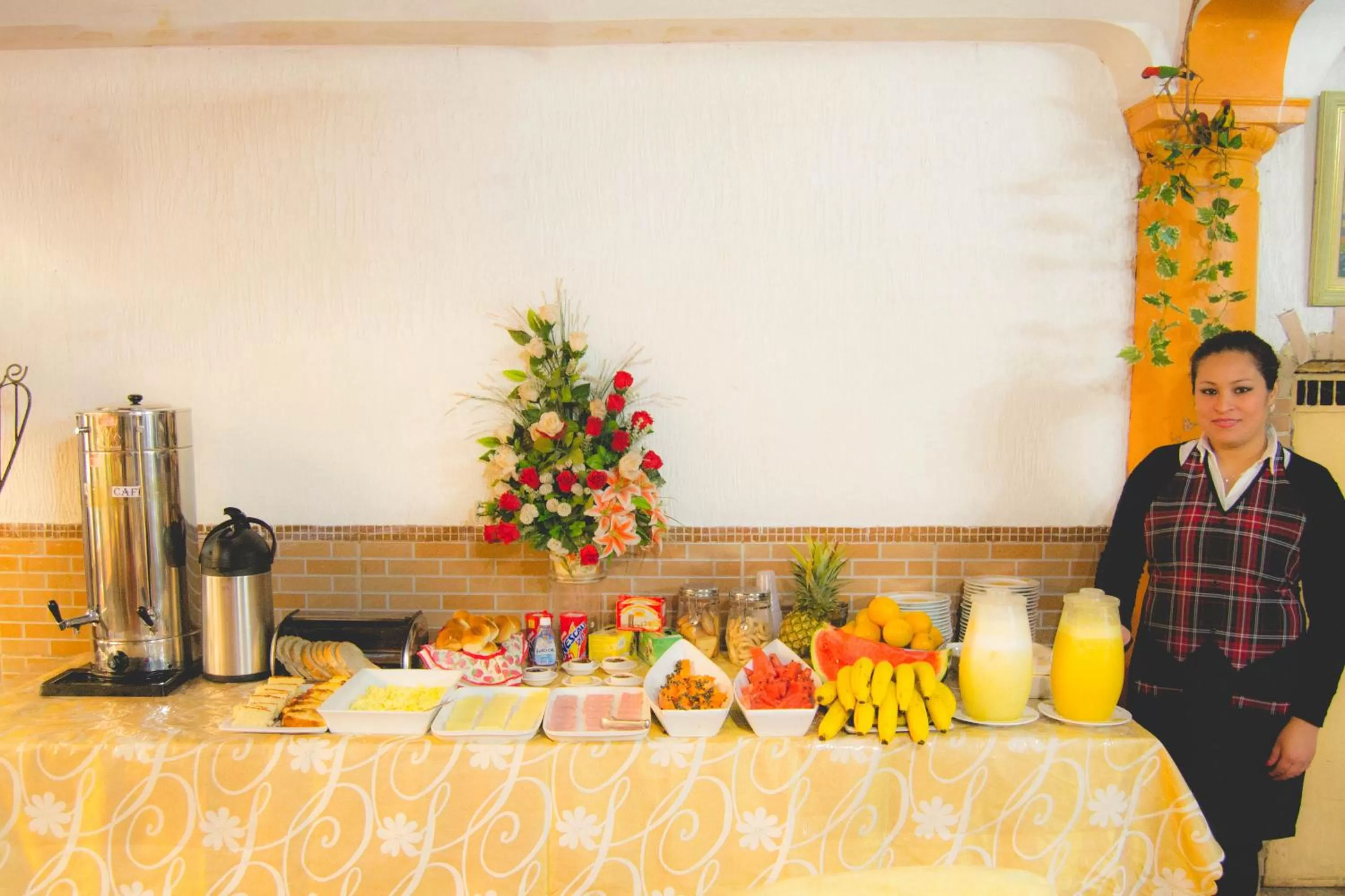 Breakfast in Hotel & Restaurante Guarania