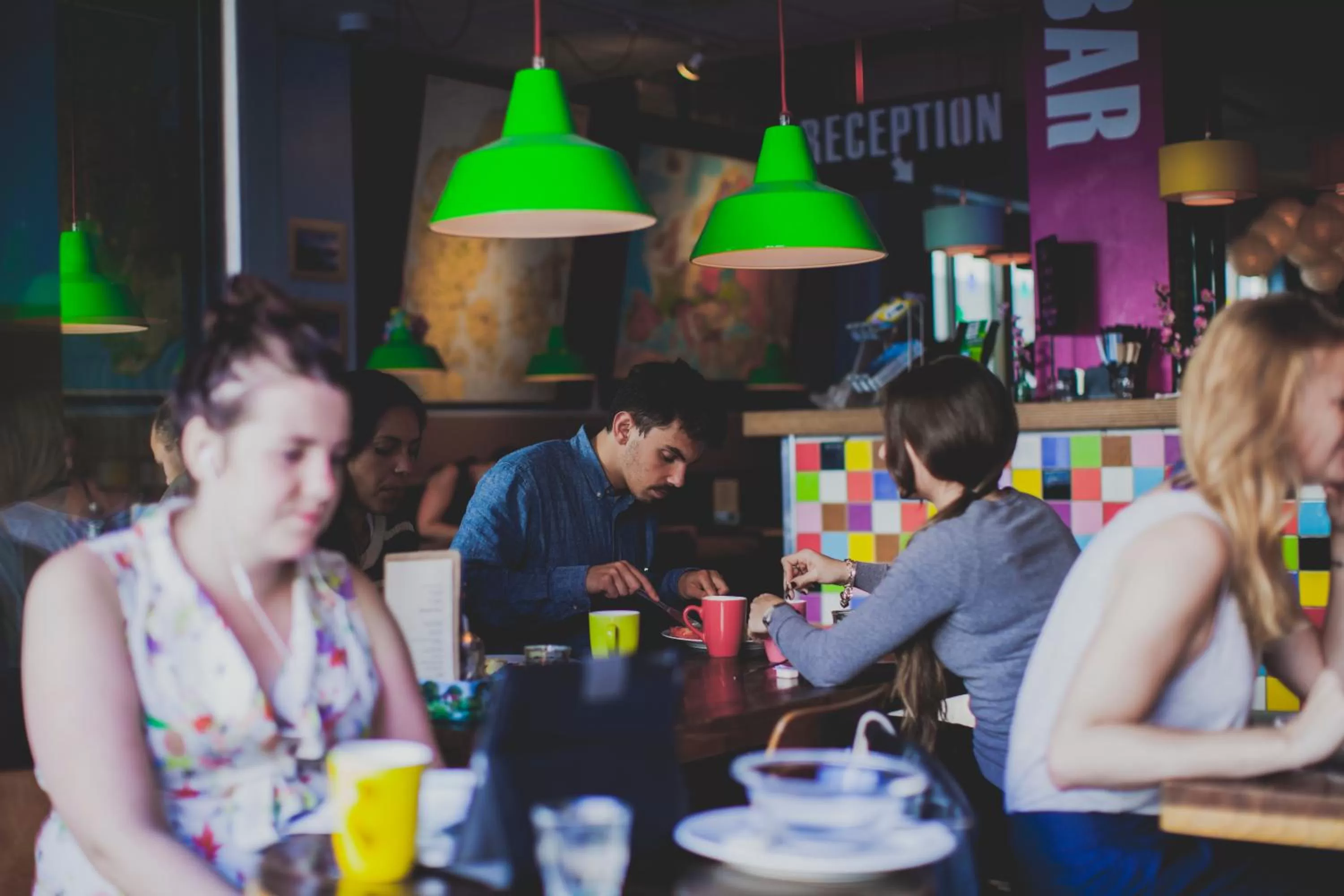 Restaurant/places to eat in Copenhagen Downtown Hostel