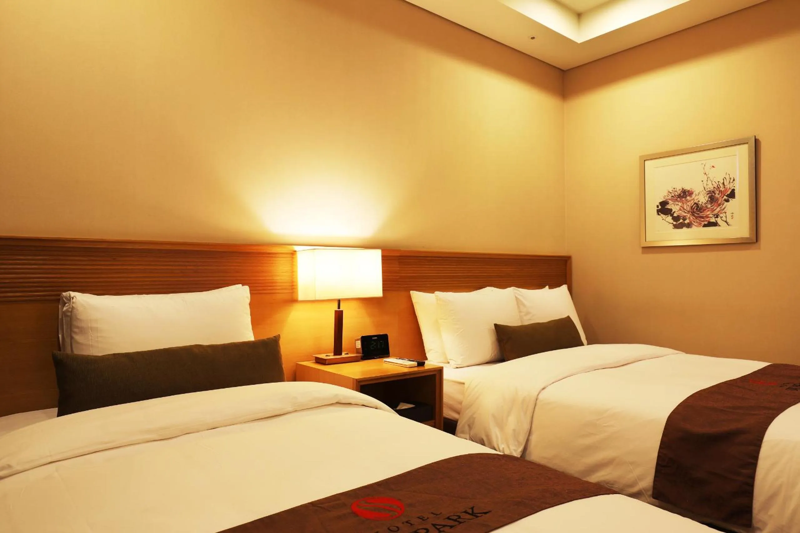 Bed in Bridge Hotel Incheon Songdo