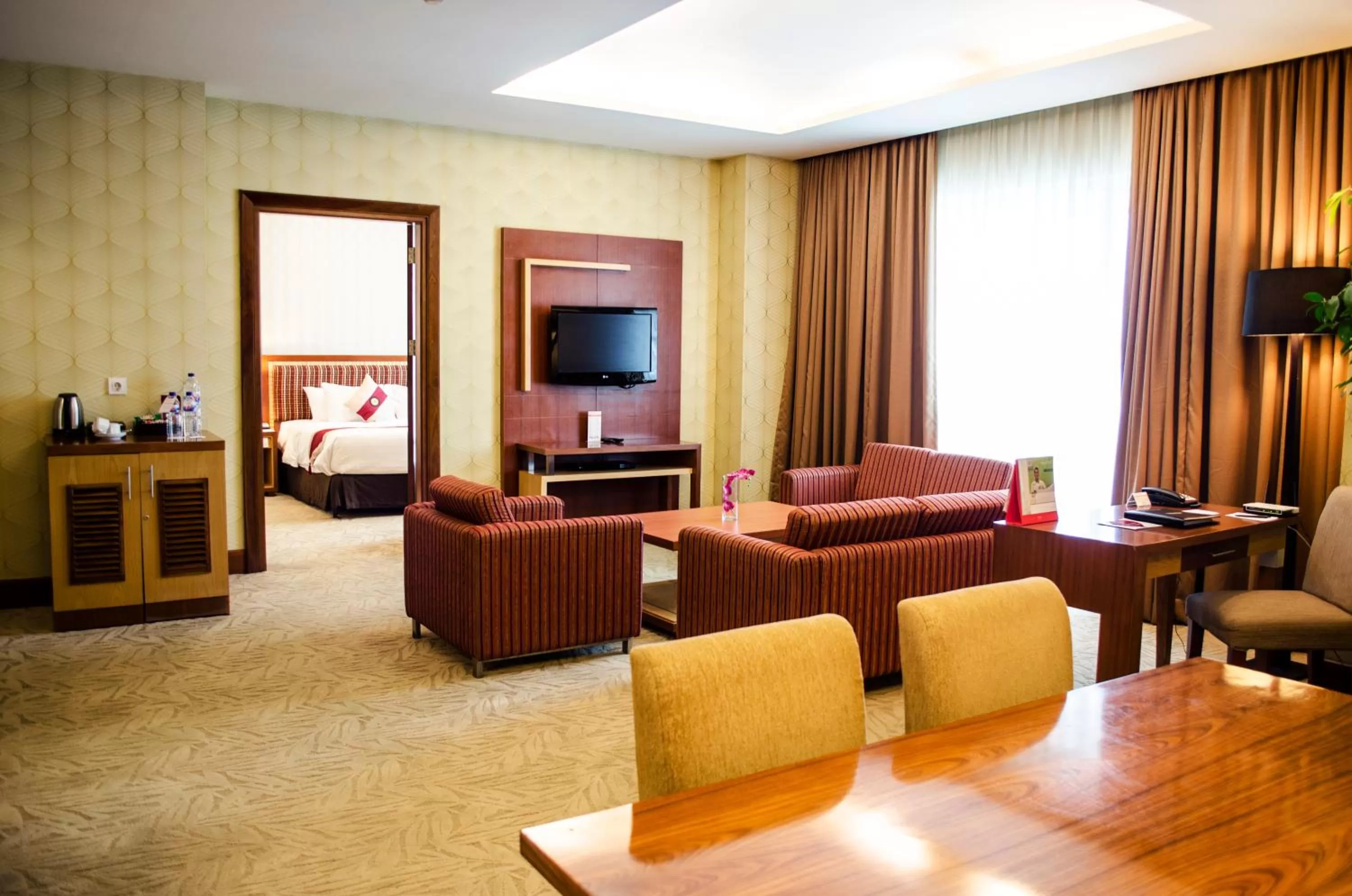 Living room in Swiss-Belhotel Maleosan Manado