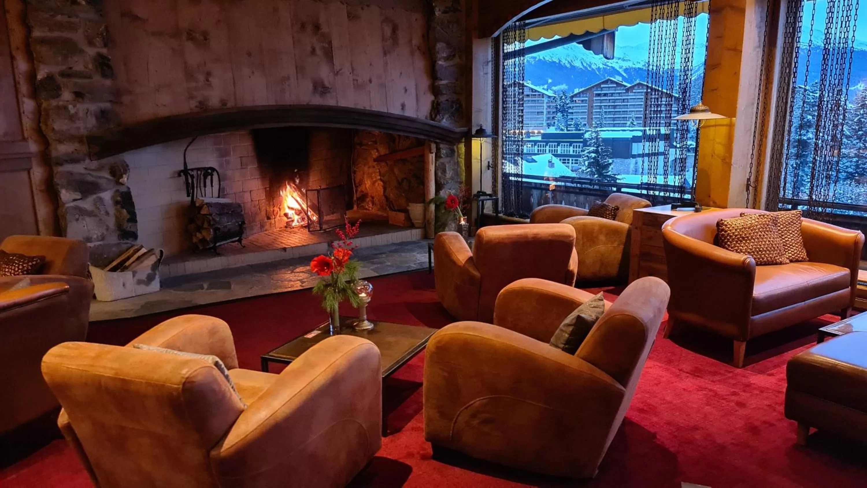 Lounge or bar in Hotel Etrier