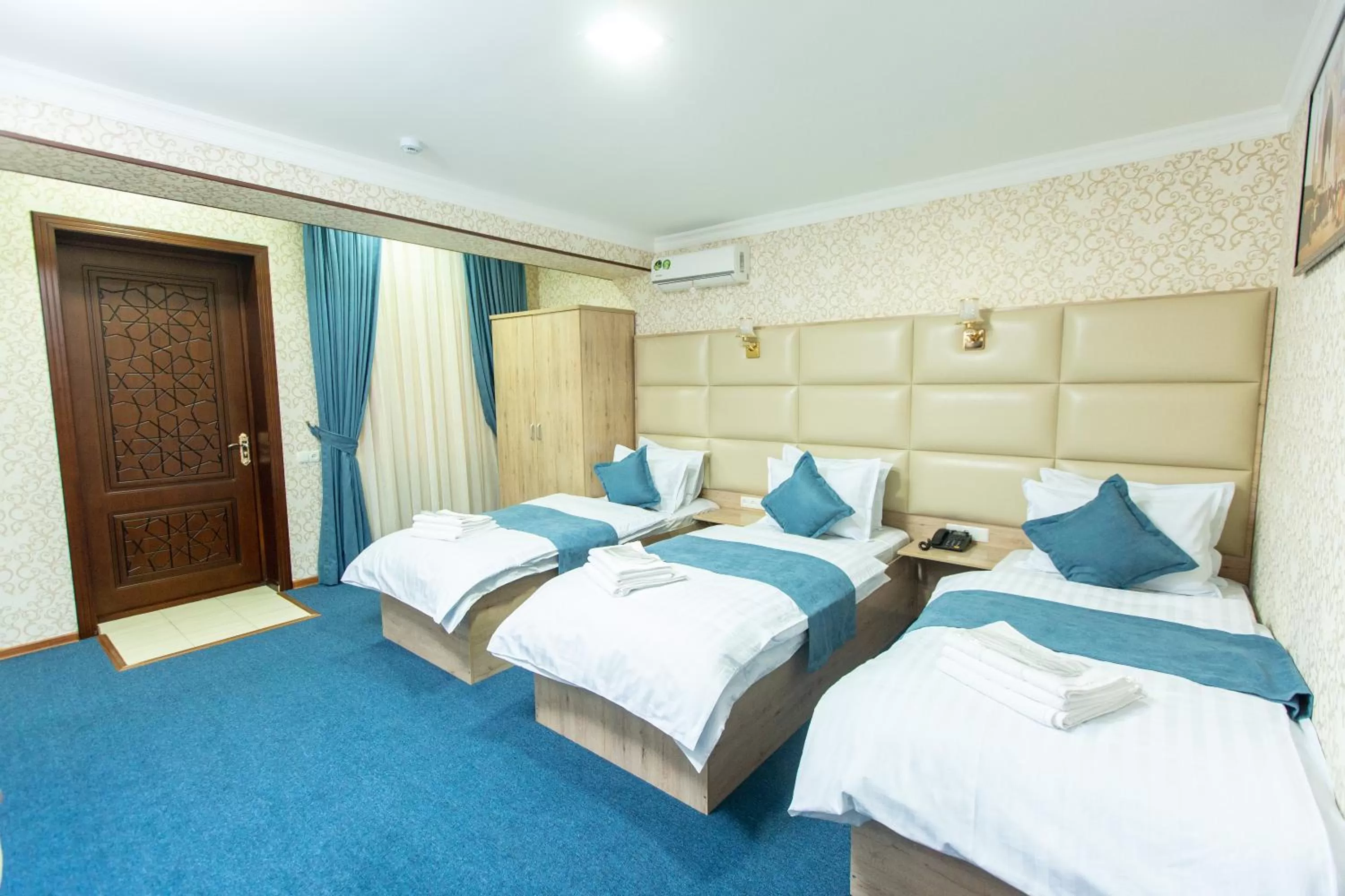 Bed in Mirzo Boutique Hotel