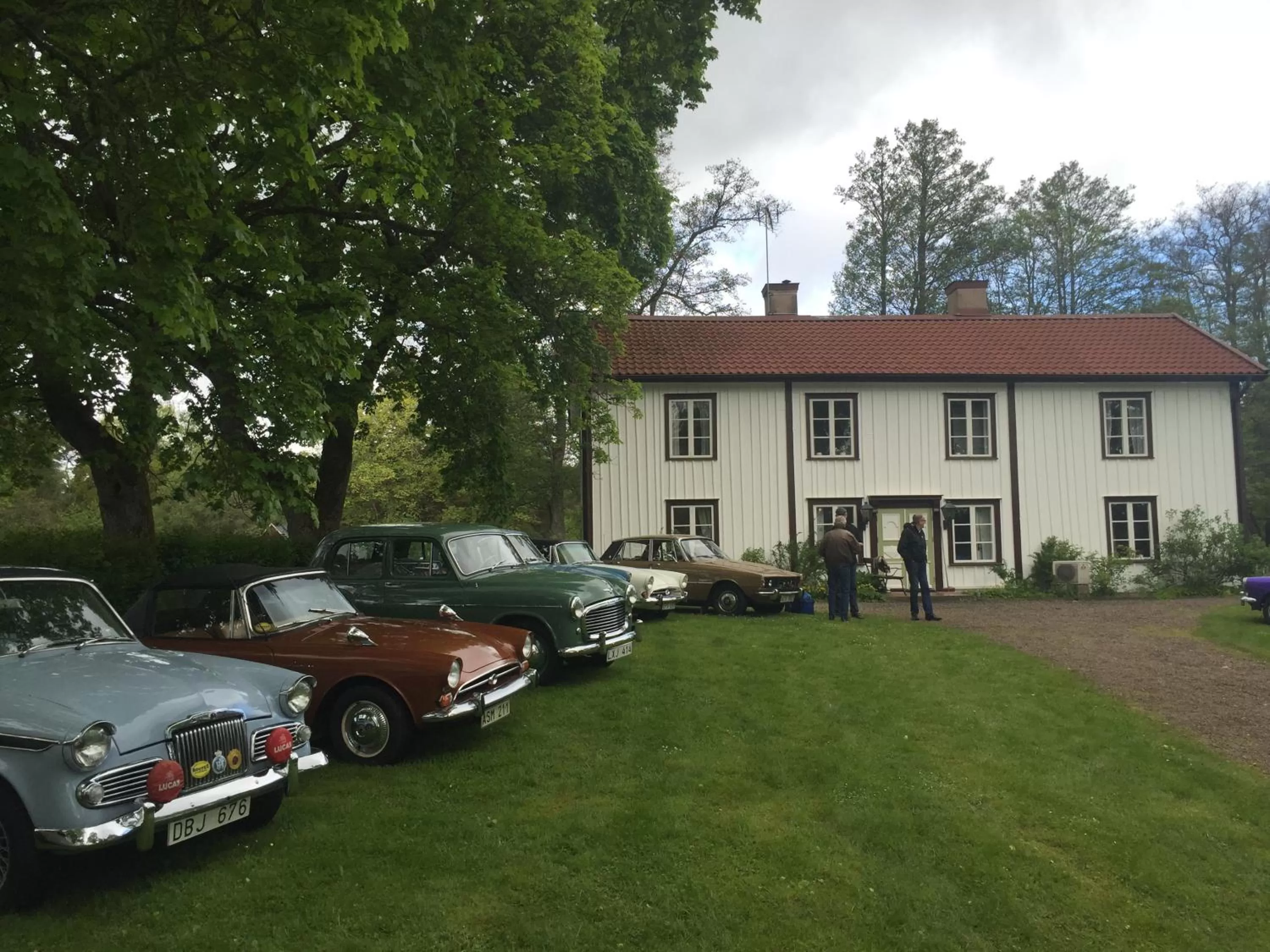 Facade/entrance in KvarnDammens Bed & Breakfast