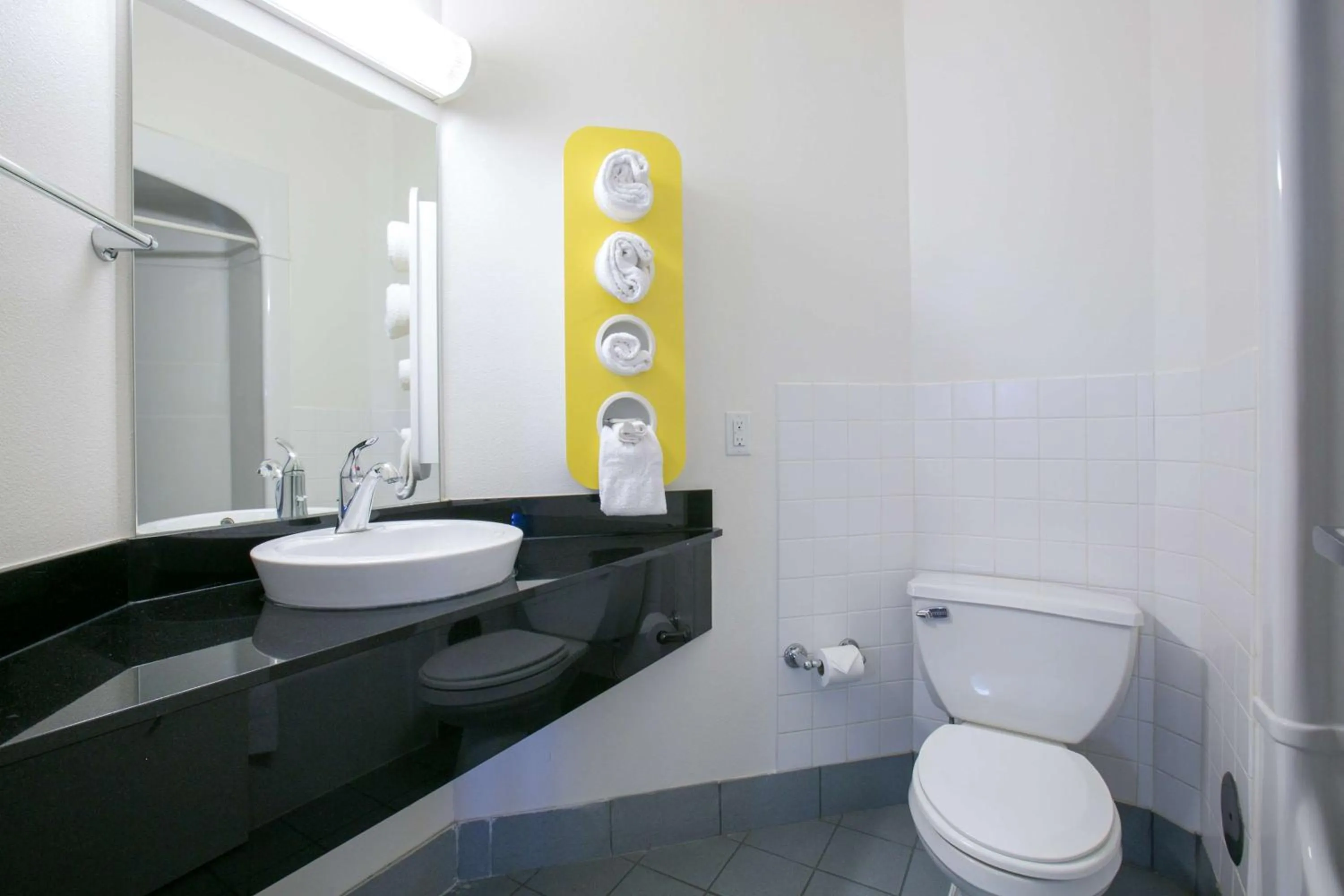 Bathroom in Motel 6-Brooklyn Center, MN - Minneapolis