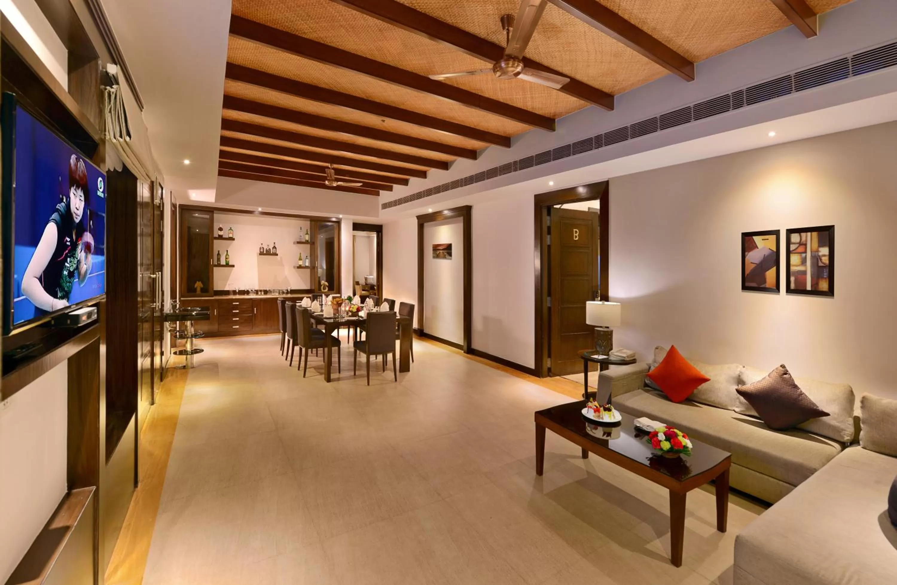 Living room in The Ananta Udaipur