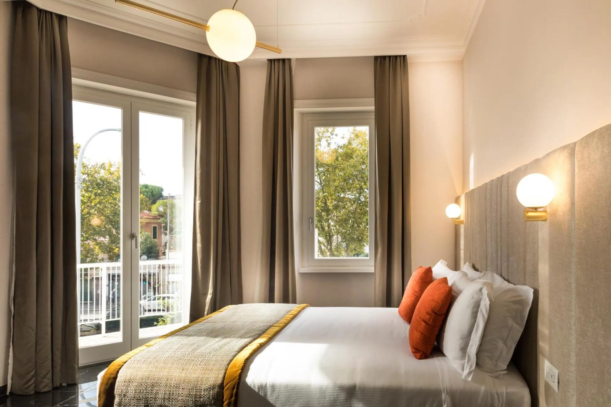 Bed in Villa Zaccardi