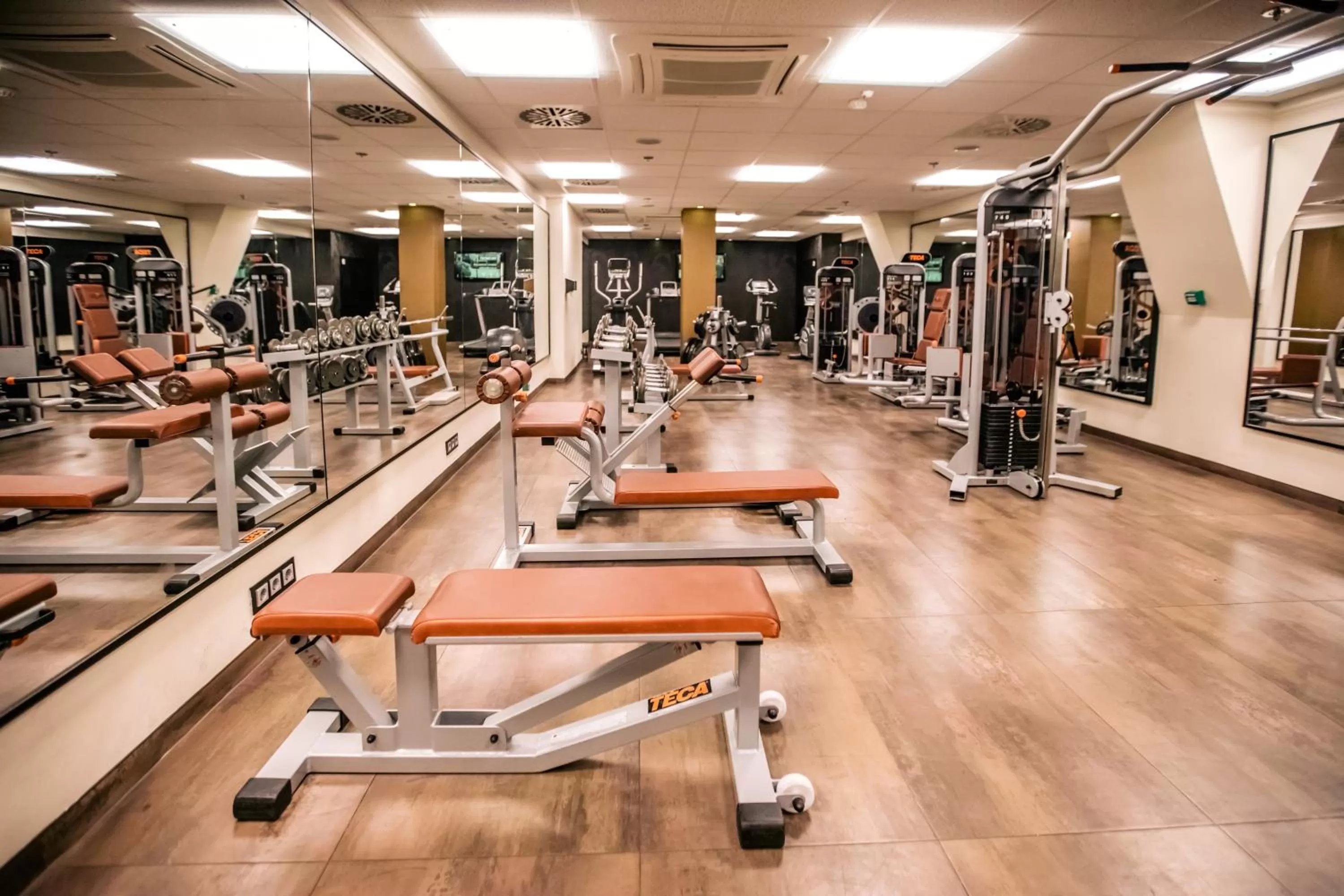 Fitness centre/facilities in Continental Hotel Budapest