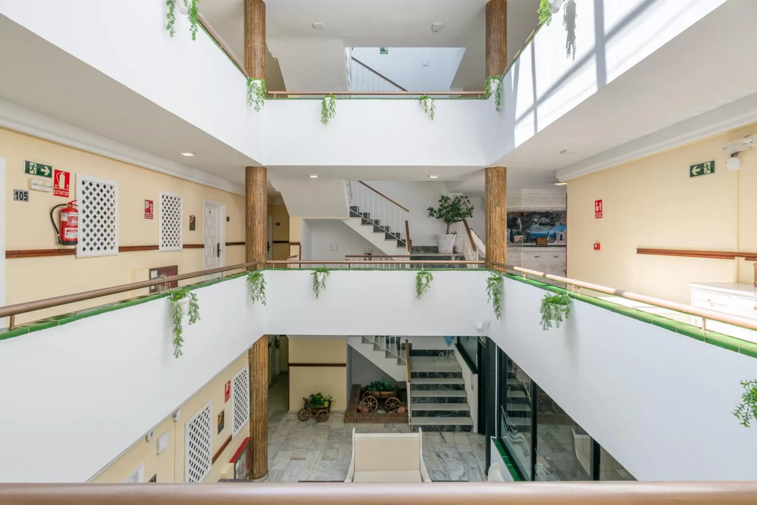 Property building in Apartahotel Playamaro by Dorobe