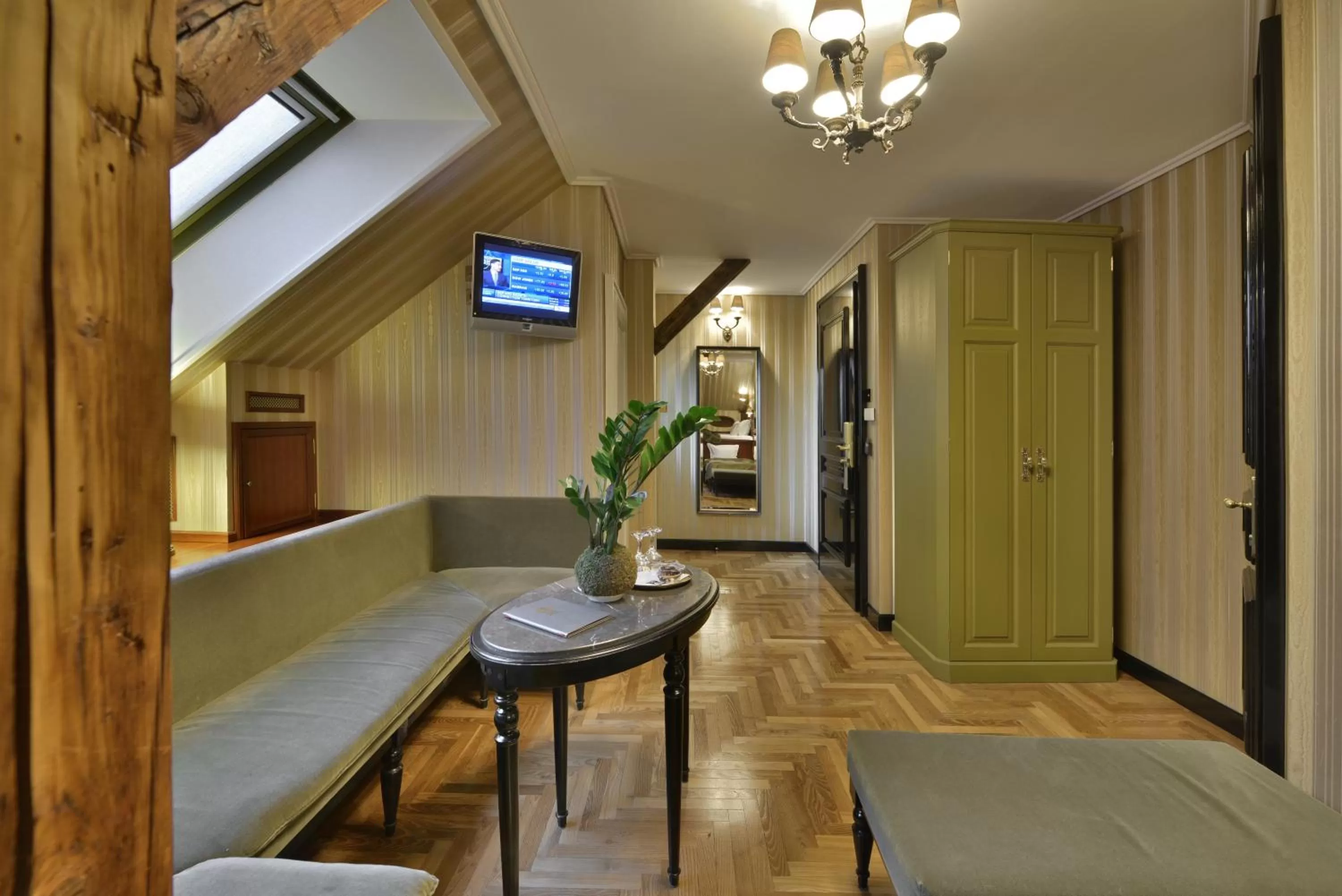 Living room in Gerlóczy Boutique Hotel